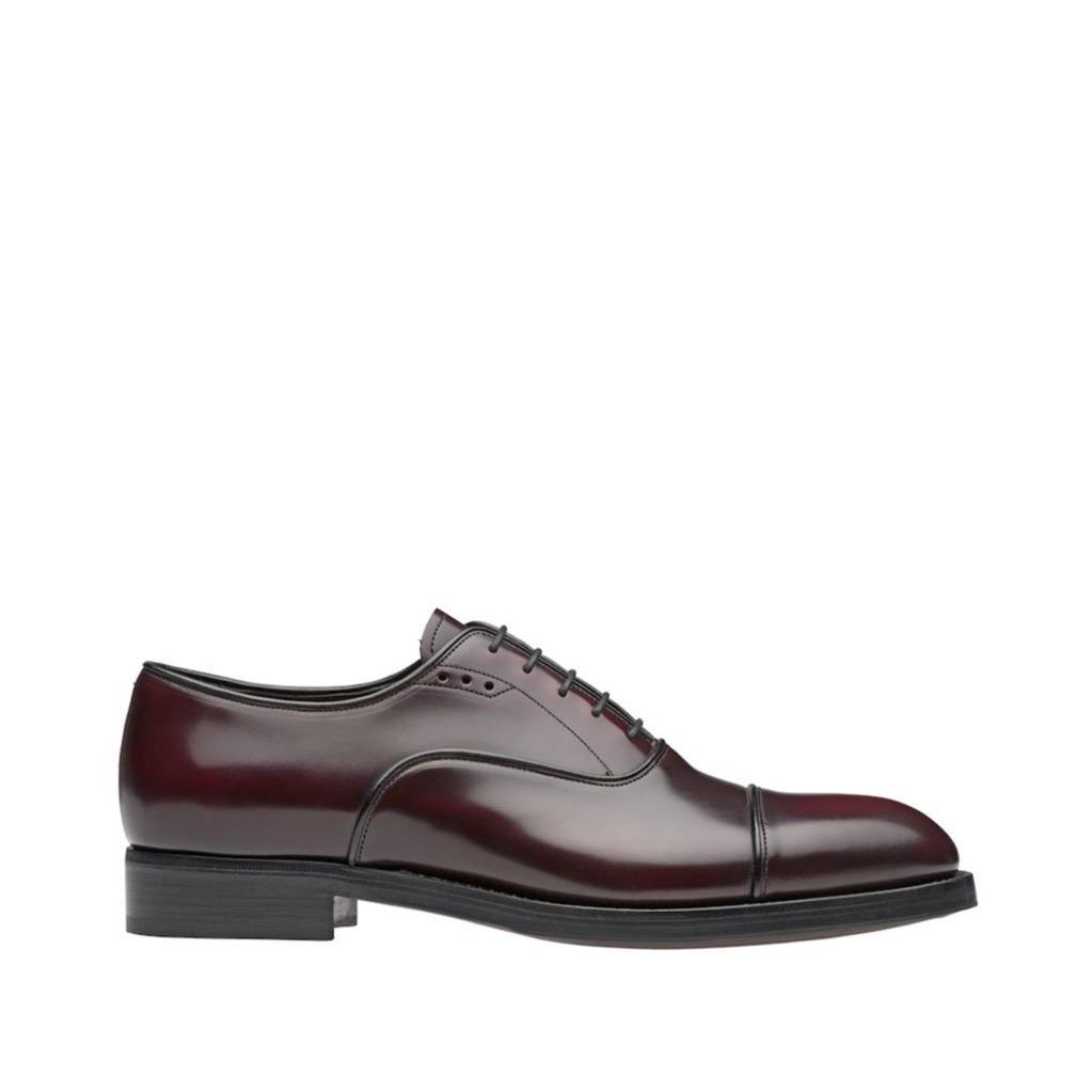 Prada leather top oxford shoes