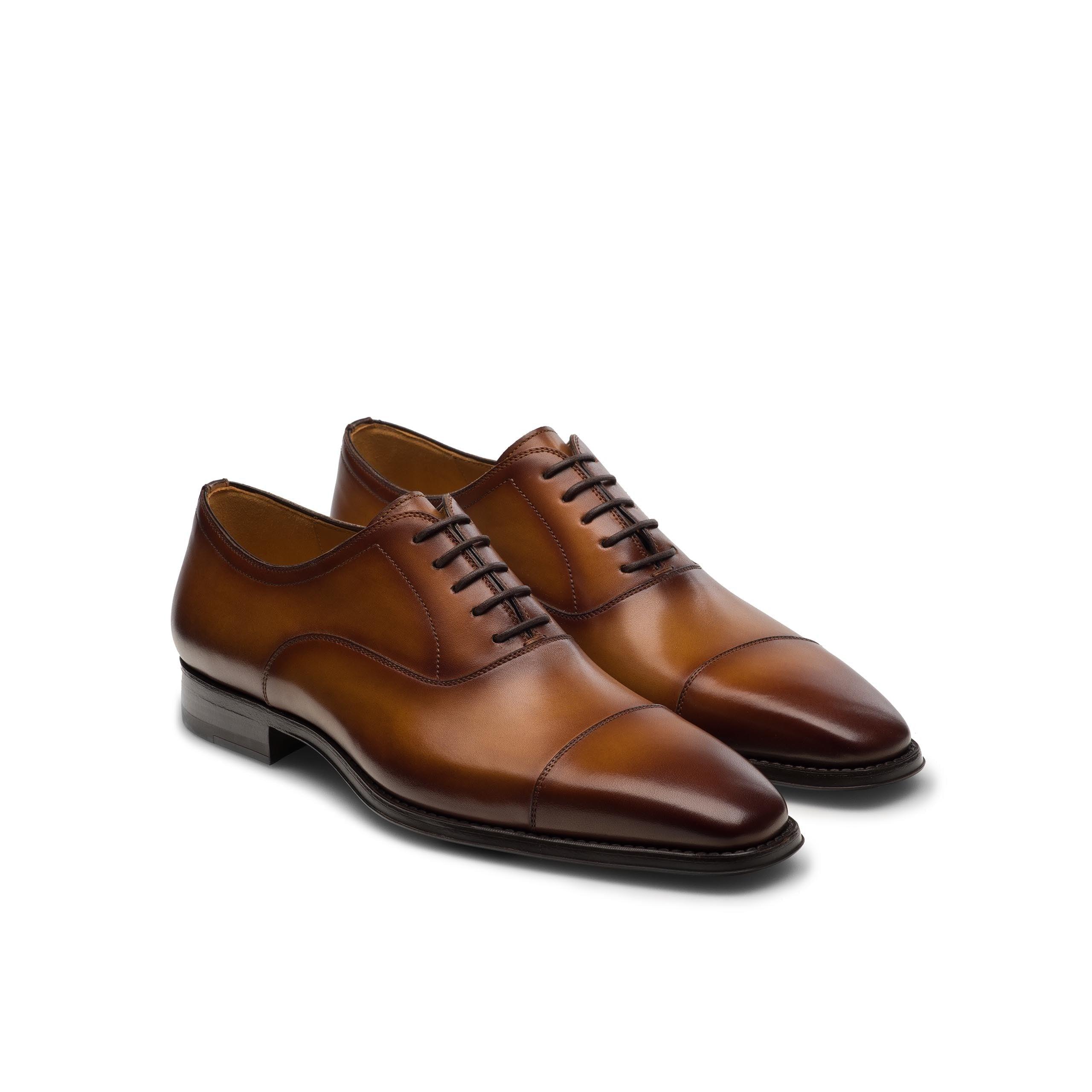 Magnanni Palos 24316 Shoes Curri Calf-skin Leather Formal Classic Oxfords  (mags1098) in Brown for Men | Lyst