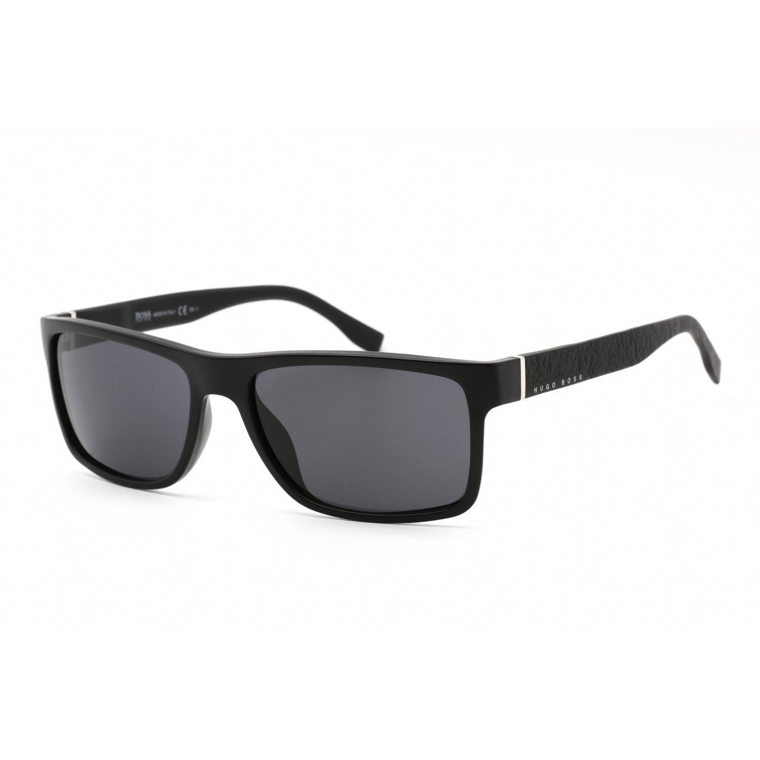 BOSS by HUGO BOSS 0919/s Sunglasses Matte Black / (ir Gray Blue Lens ...