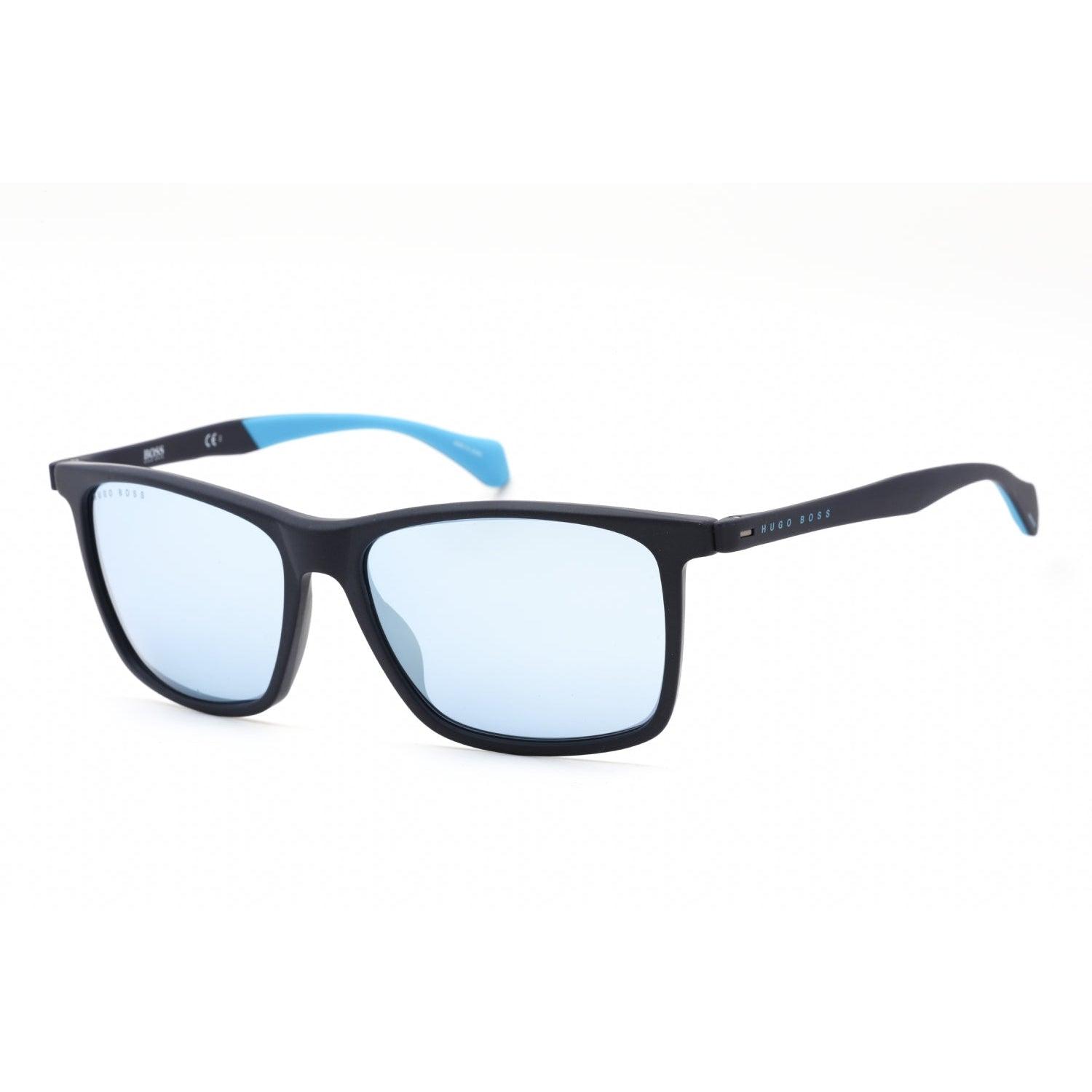 BOSS by HUGO BOSS Boss 1078/s Sunglasses Matte Blue / Azure Mirror for ...