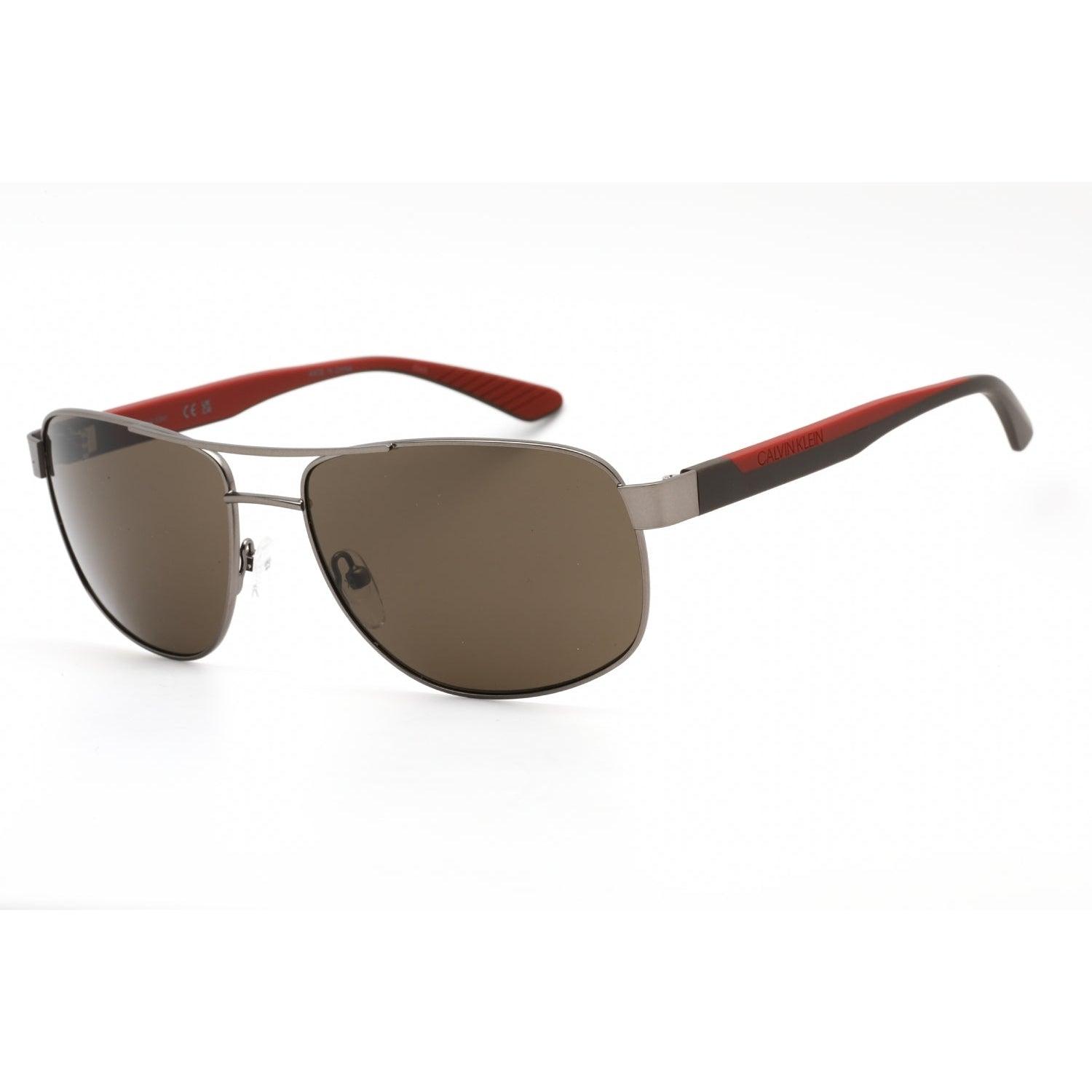 Calvin Klein Ck20319s Sunglasses Matte Gunmetal / Charcoal in Brown for ...