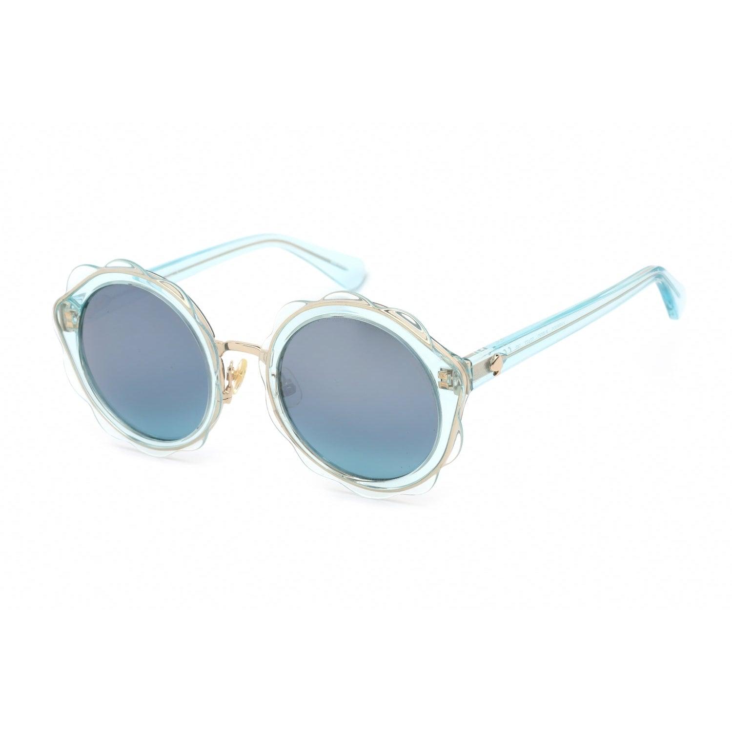 Kate Spade Karrie/s Sunglasses Blue/slver Mr Sh Azu | Lyst