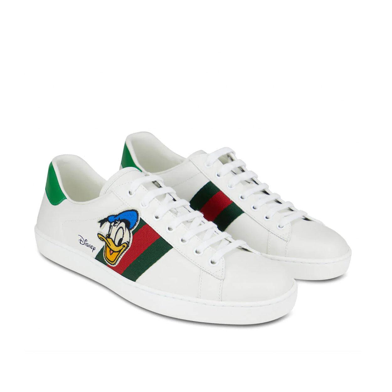 Gucci 649399 Ace Donald Duck Shoes in 
