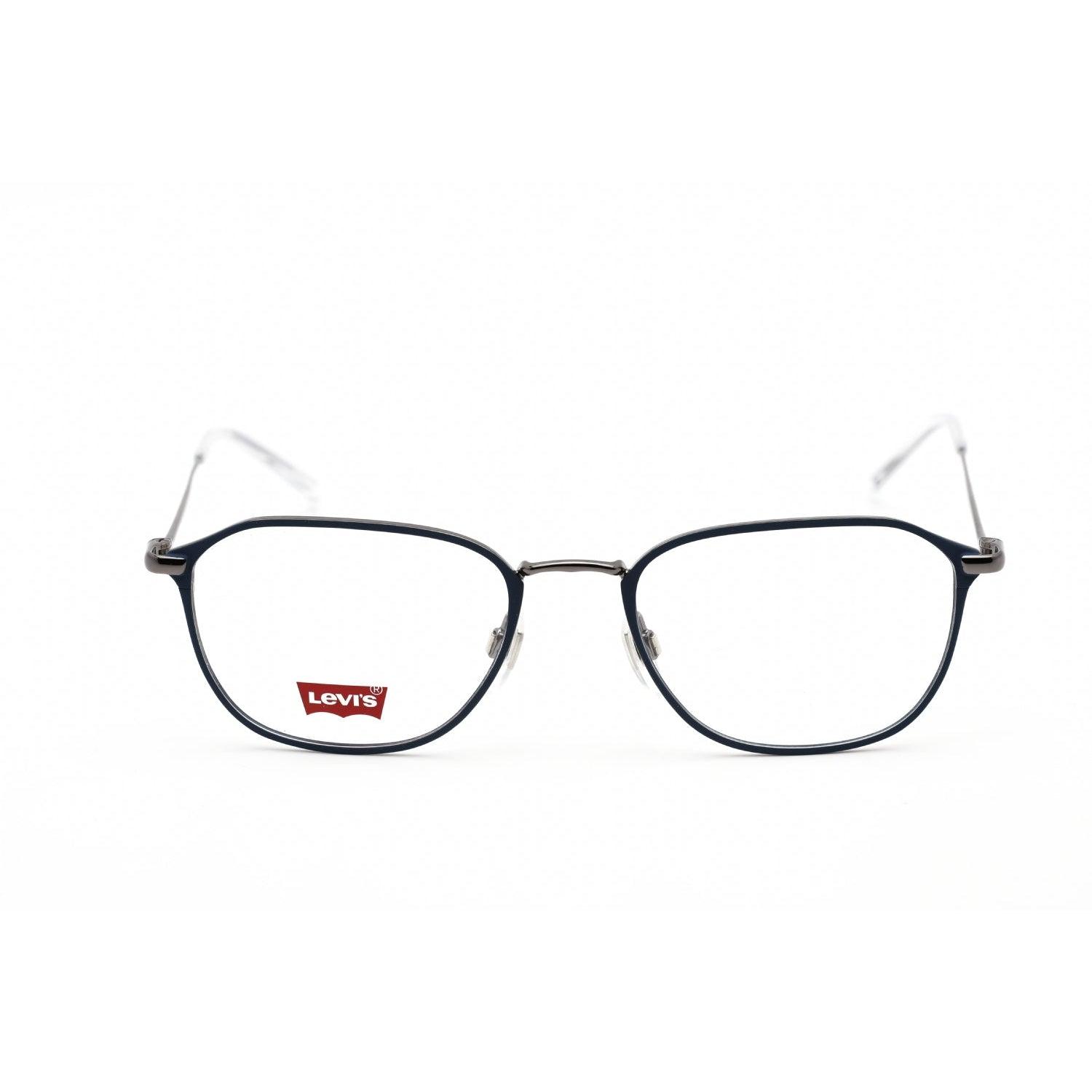 Levi's Lv 5010 Eyeglasses Matte Blue/clear Demo Lens in Brown for Men | Lyst