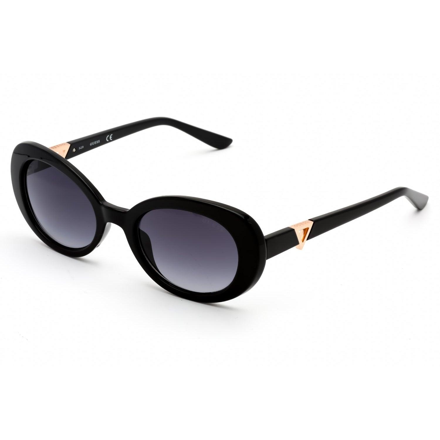 Guess Gu7736 Sunglasses Shiny Beige / Brown Mirror in Black | Lyst