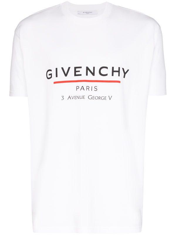 givenchy printed t shirt