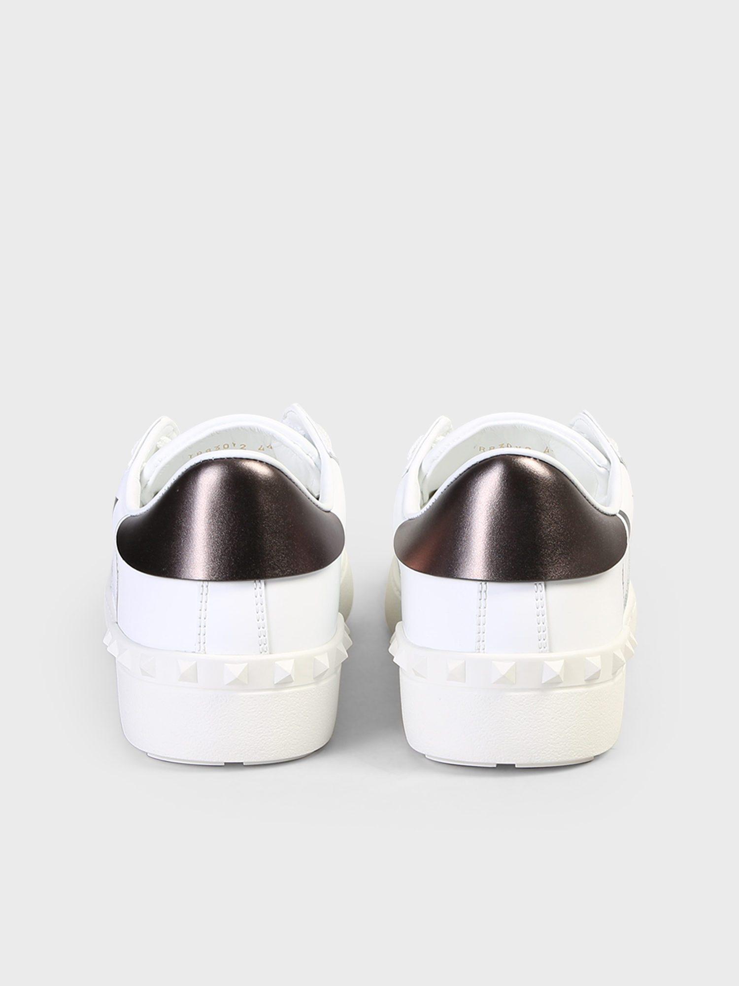 vltn white shoes