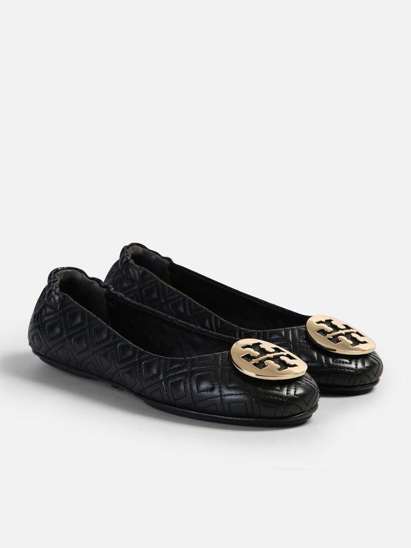 tory burch minnie snakeskin flats