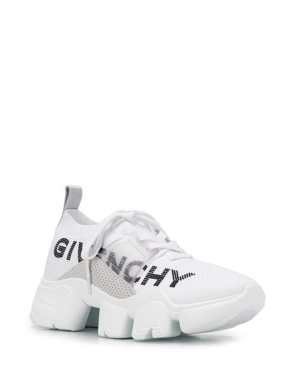 givenchy knitted jaw low sneakers