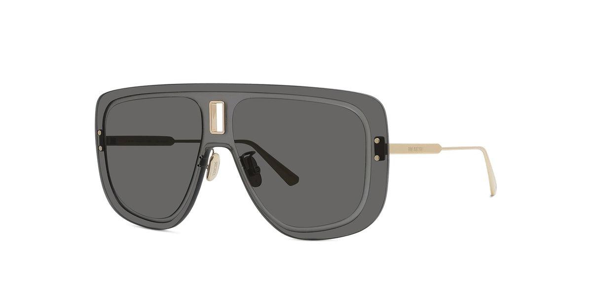 Dior Dior Ultradior Mu Aviator Sunglasses in Black | Lyst