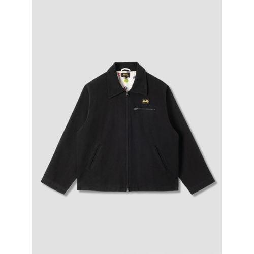Stussy × Carhartt Jacketブラック フード付き ジャケット Stussy × Carhartt Jacketブラック フード付き ジャケット Carhartt