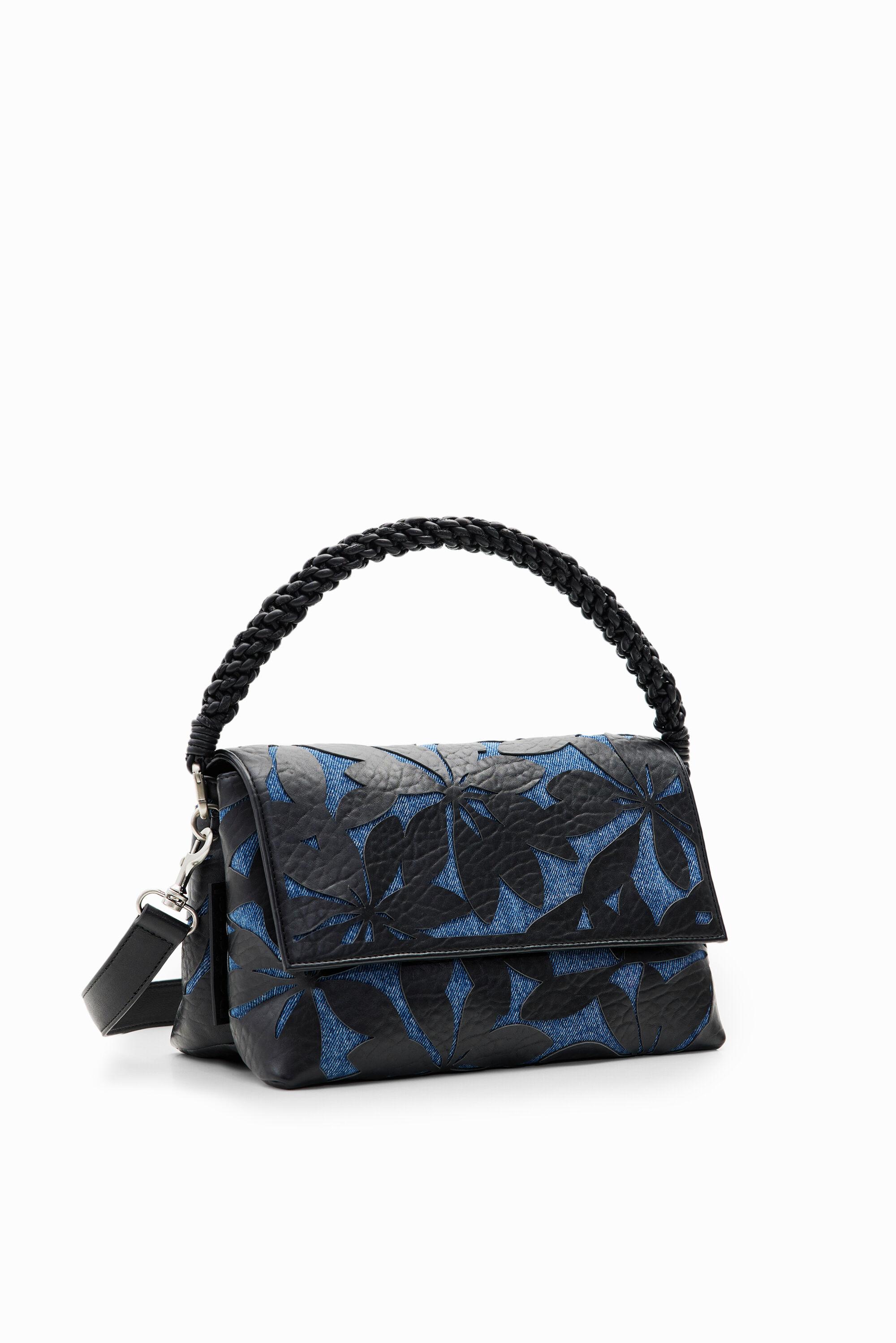 Desigual Midsize Diecut Flower Crossbody Bag in Blue Lyst