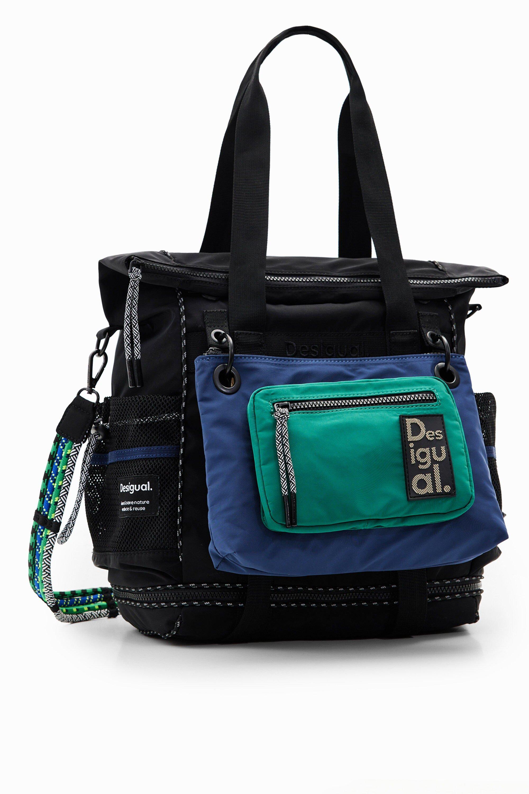Desigual Blue Polyethylene Backpack