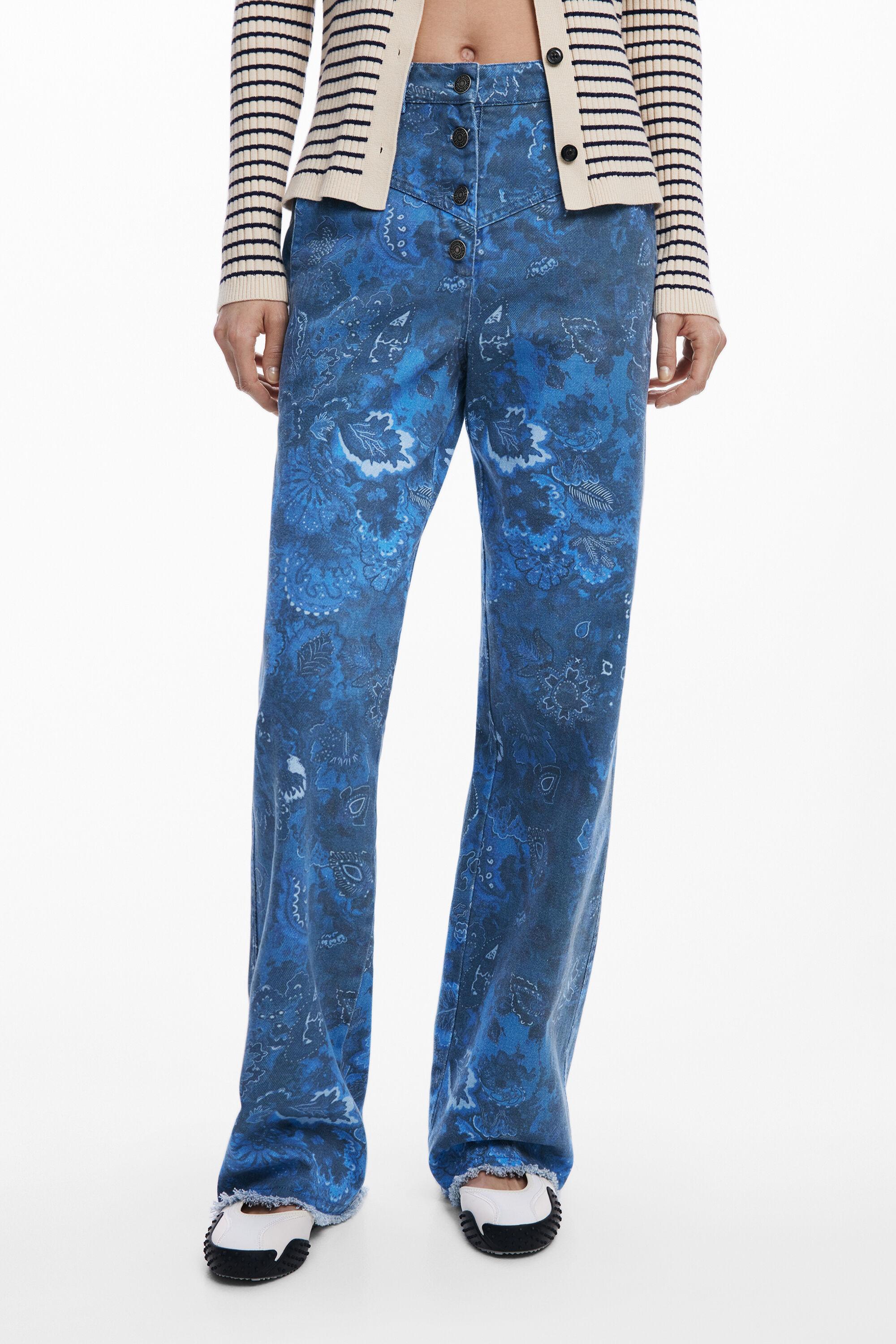 Pantalones Desigual Rebajas Pantalones Anchos Desigual Ropa