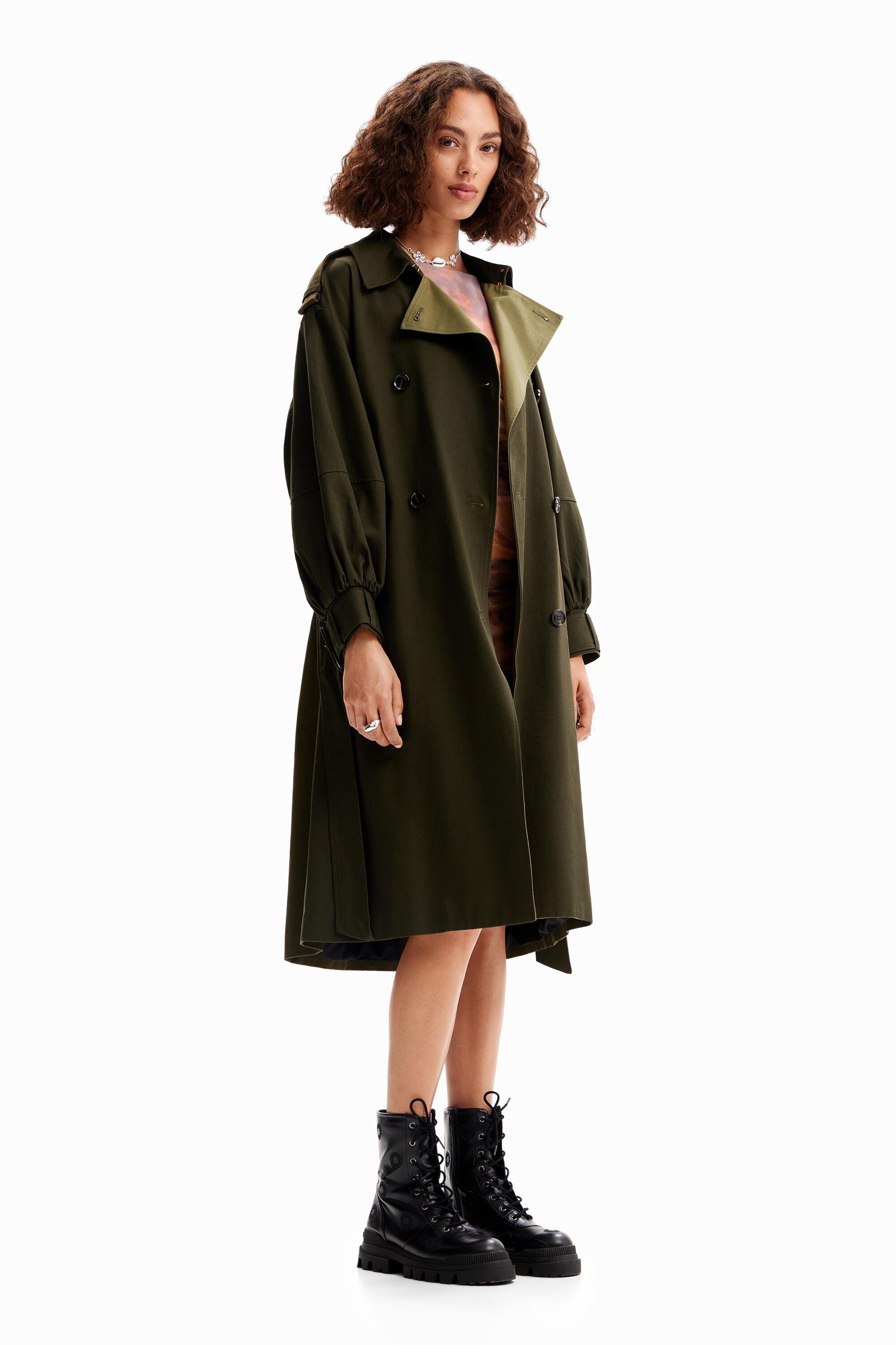 Desigual trench coat sale