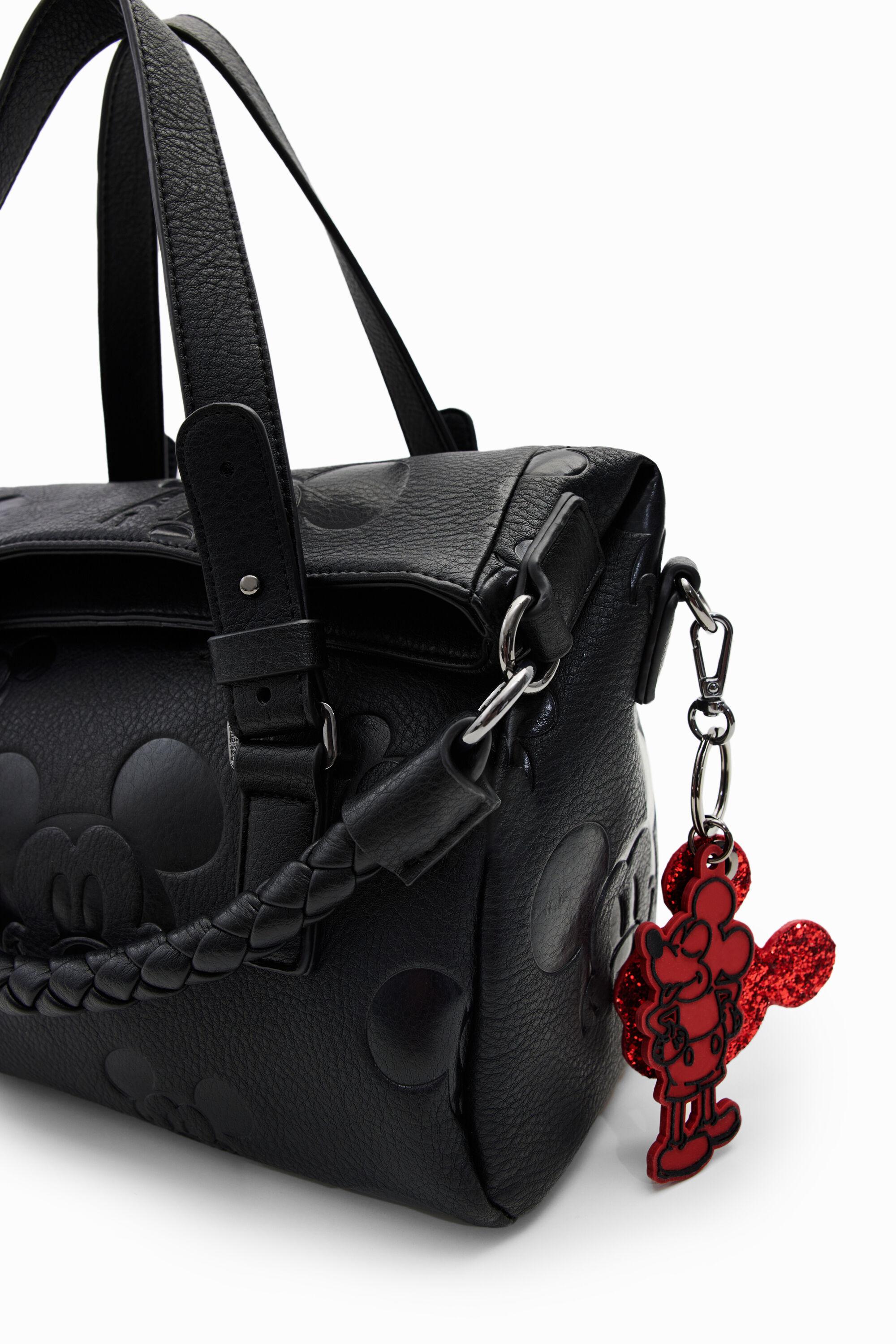 Desigual Midsize Mickey Mouse Bag in Black