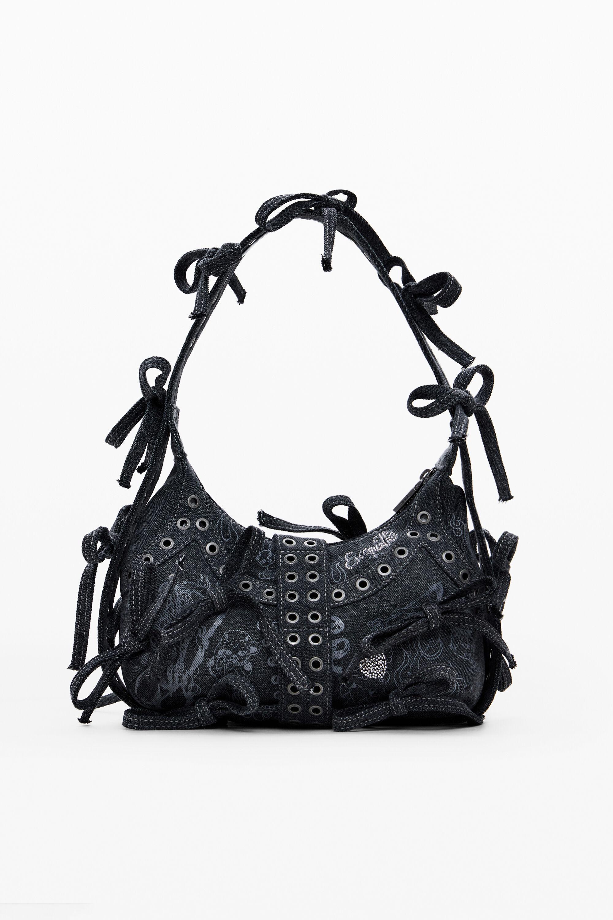 Desigual Y2K María Escoté Bag, Cotton in Black | Lyst