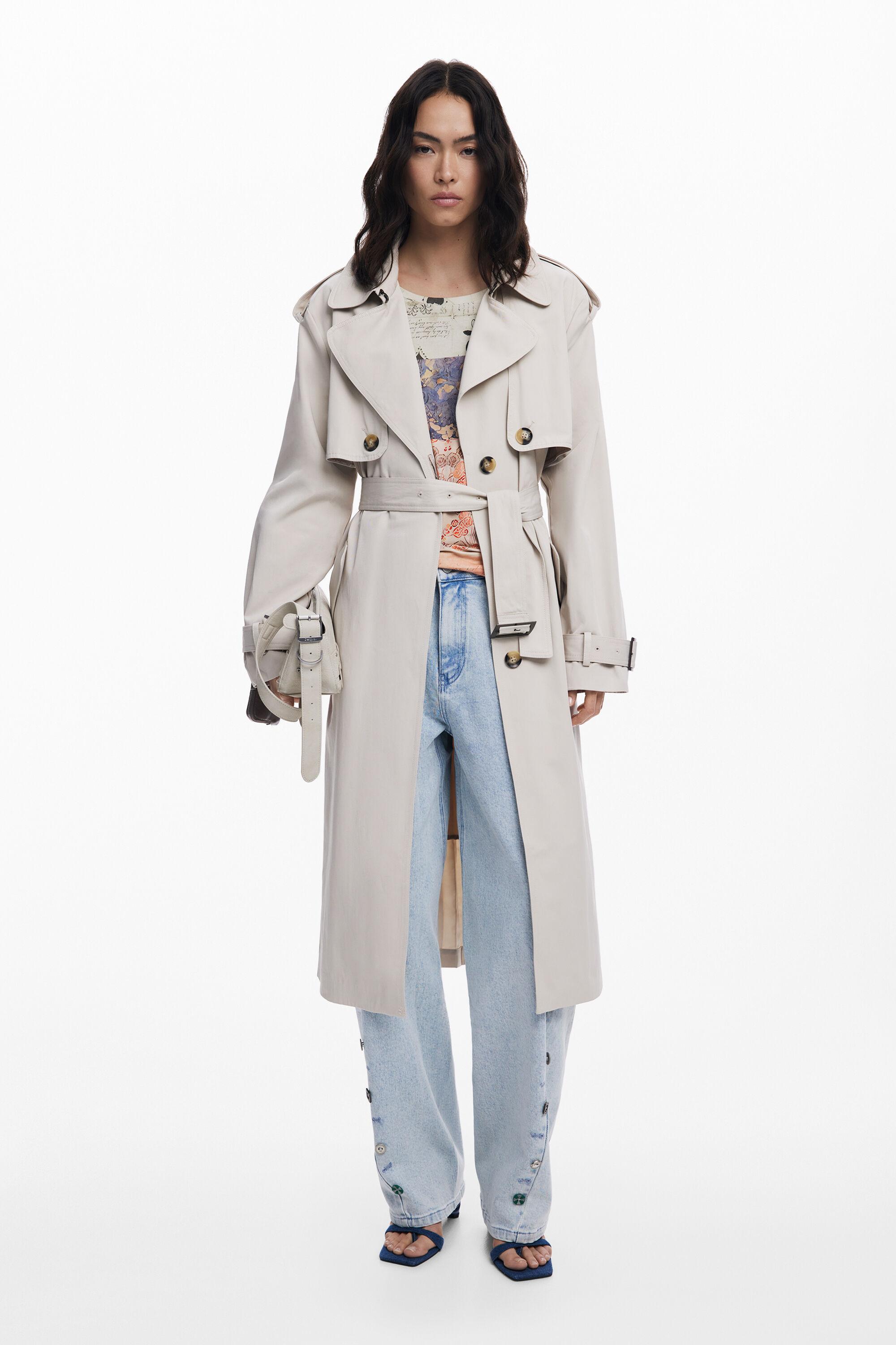 Damen-Mäntel von Desigual in Blau Lyst DE