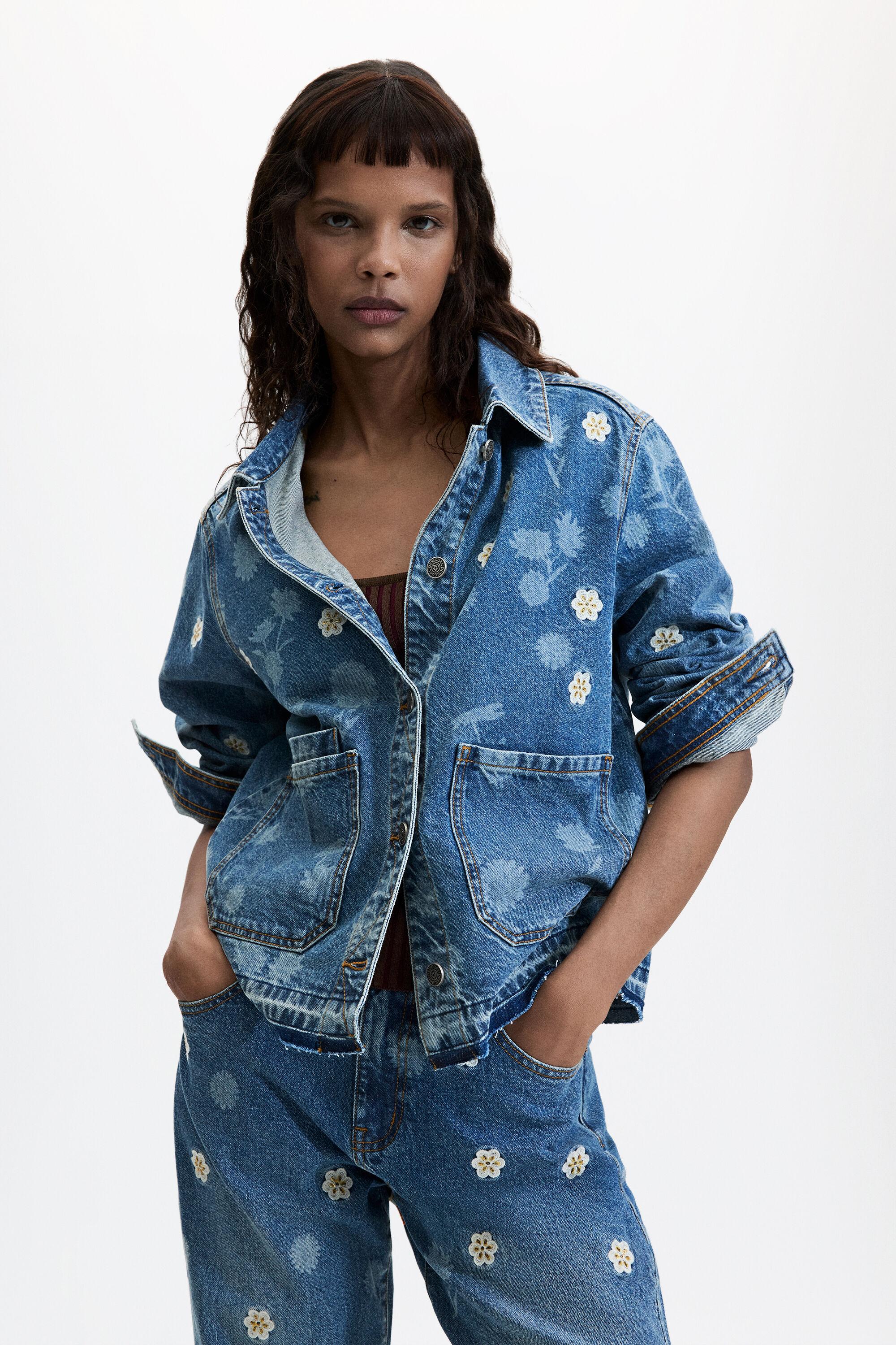 Desigual Jean and denim jackets for Women | Online Sale up to 50