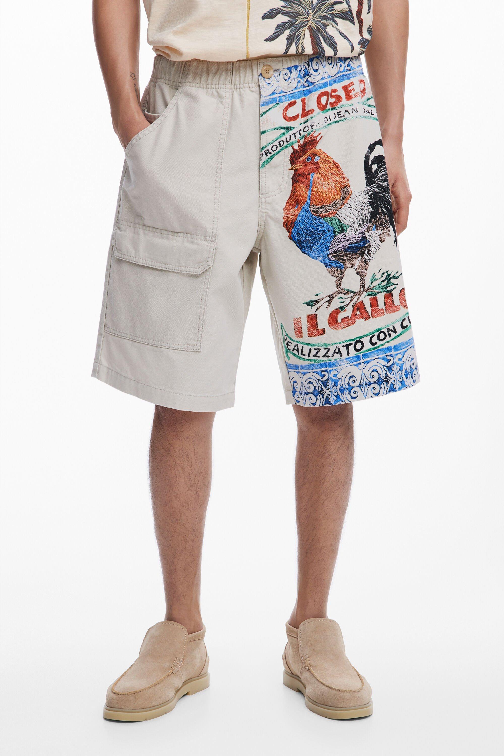 Shorts Vaqueros Bermudas Mujer Desigual Desigual Pantalones Cortos