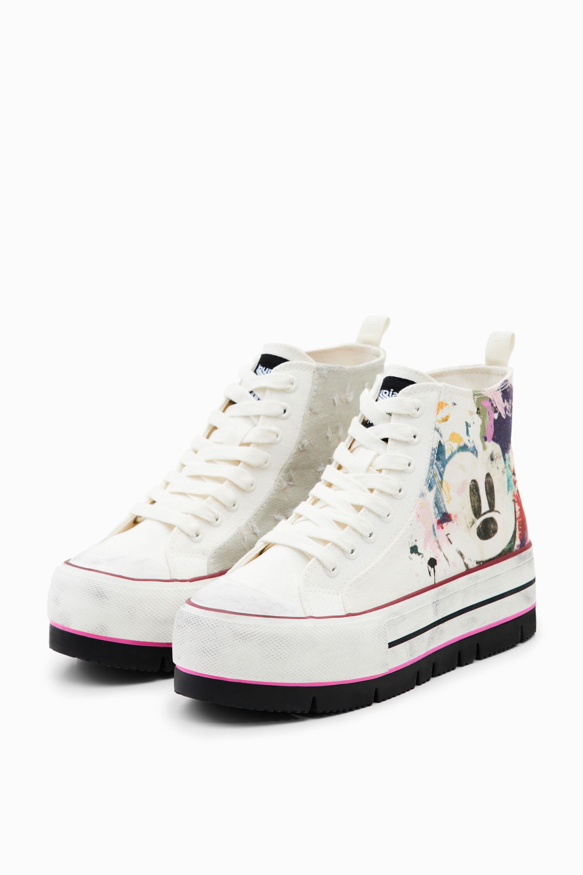 desigual mickey mouse shoes