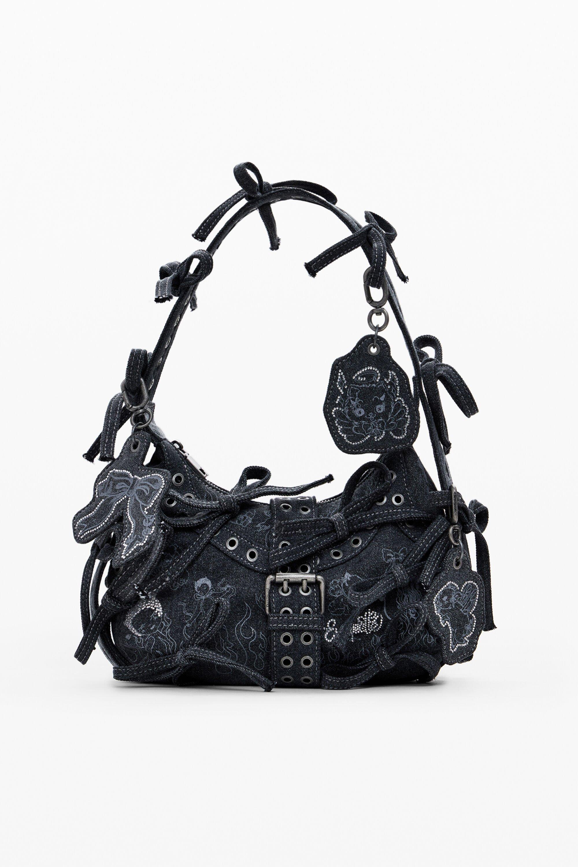 Desigual Y2K María Escoté Bag, Cotton in Black | Lyst