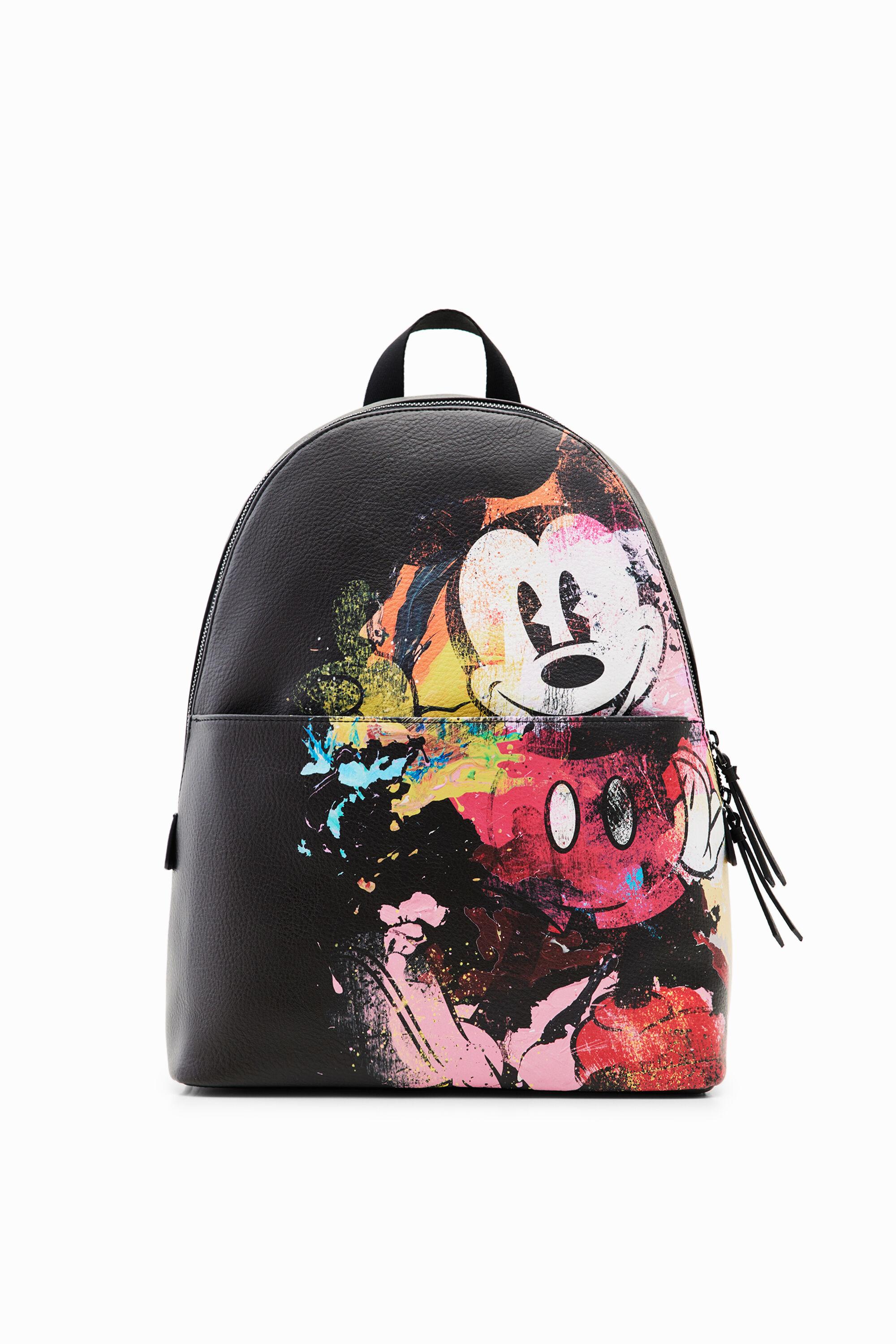 Desigual Midsize Disney's Mickey Mouse Backpack in Black | Lyst
