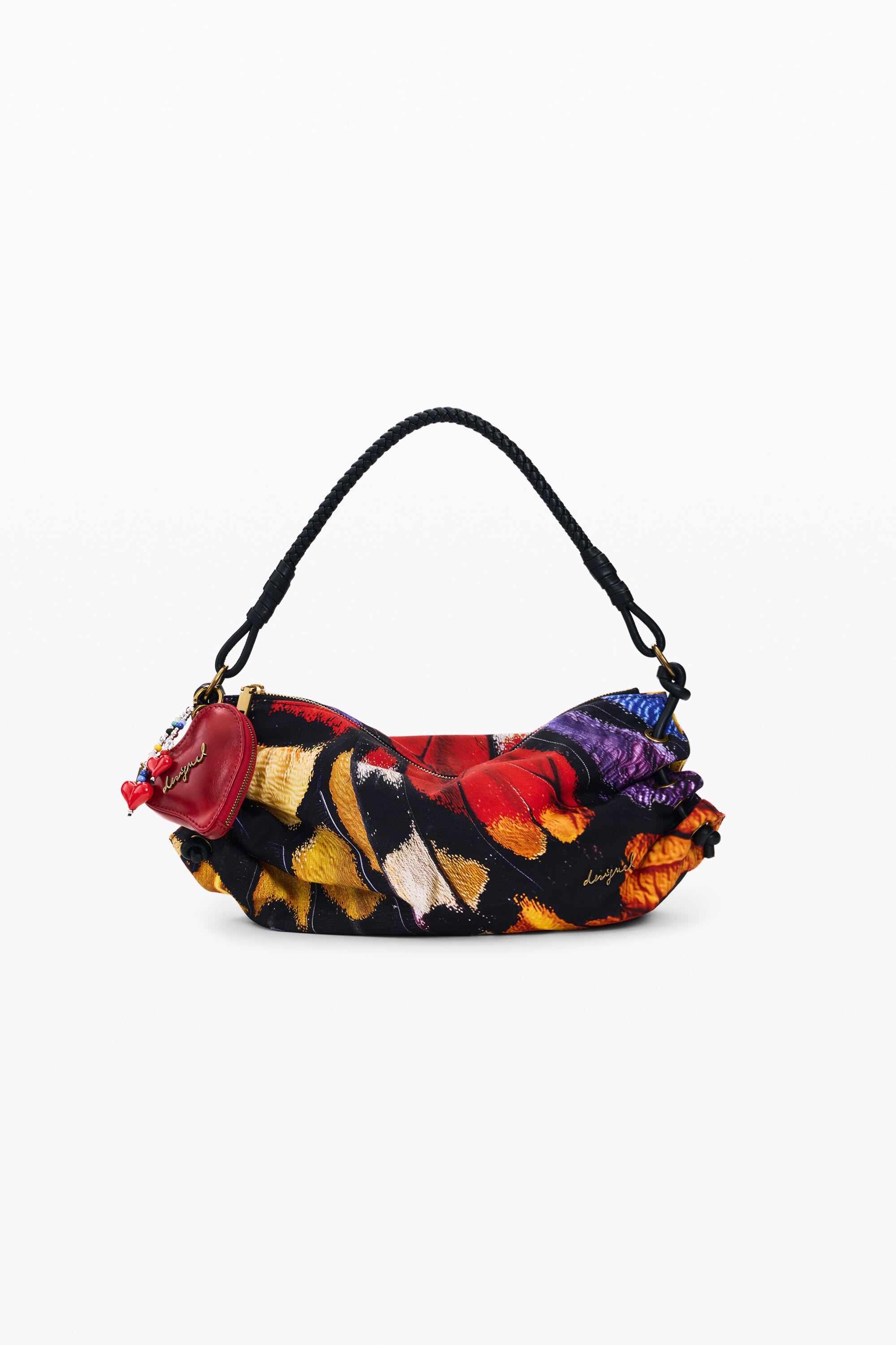 Sac à épaule Desigual Caleidoscope Shopping Bag Space Blue - Neuf Avec étiquettes - 100% Polyester