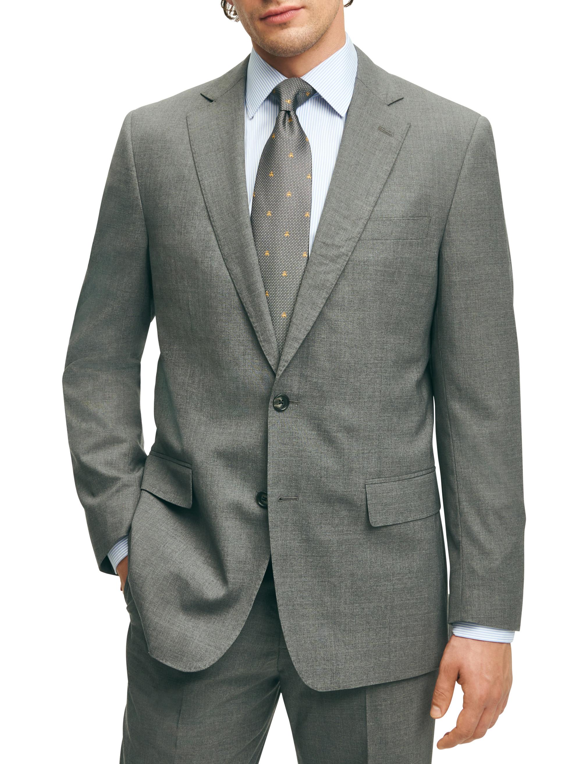 Brooks Brothers Big & Tall Jacketrelaxer Suit Jacket in Gray for Men