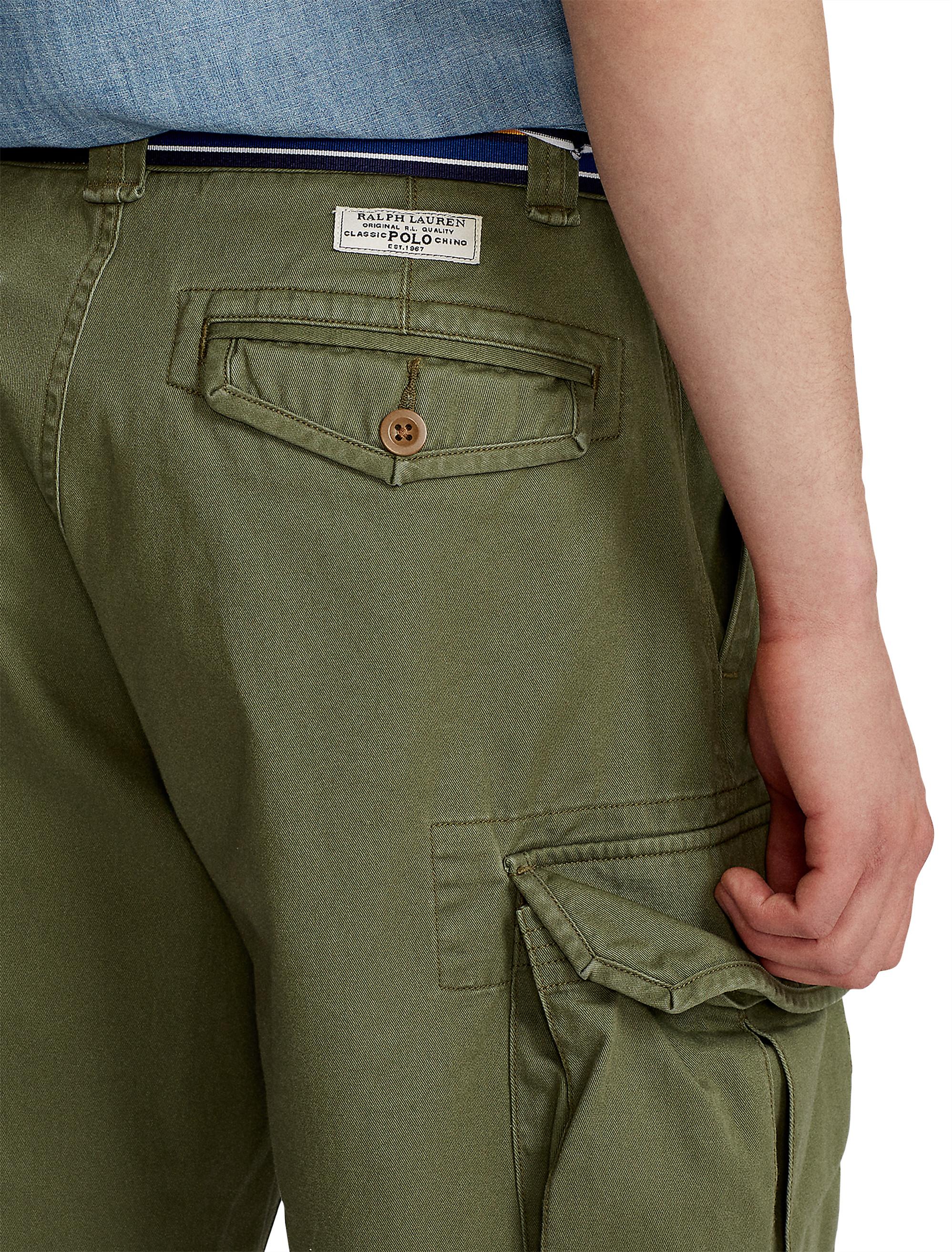 Polo Ralph Lauren Cotton Big & Tall Gellar Cargo Shorts in Army Olive  (Green) for Men | Lyst