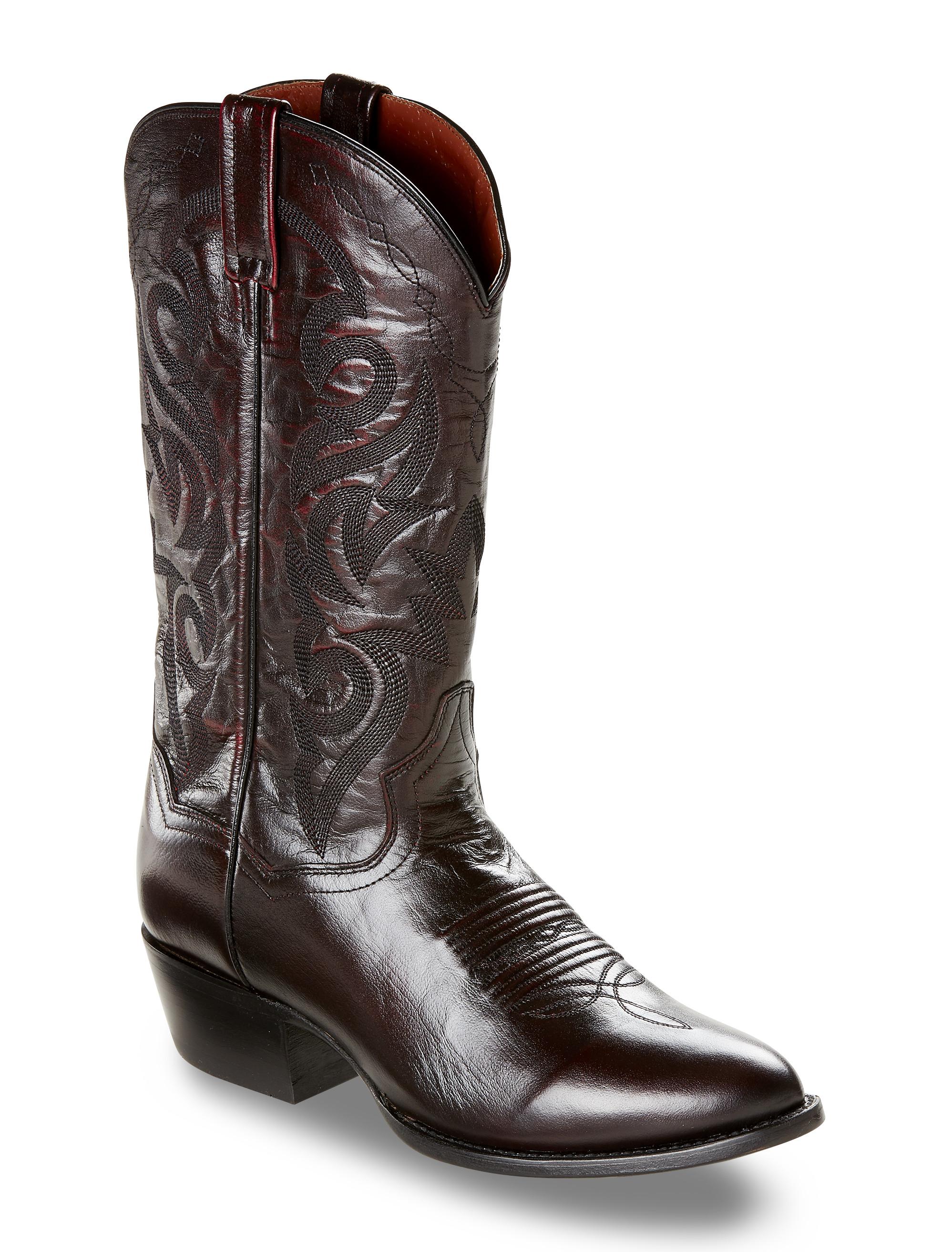 dan post black cherry boots