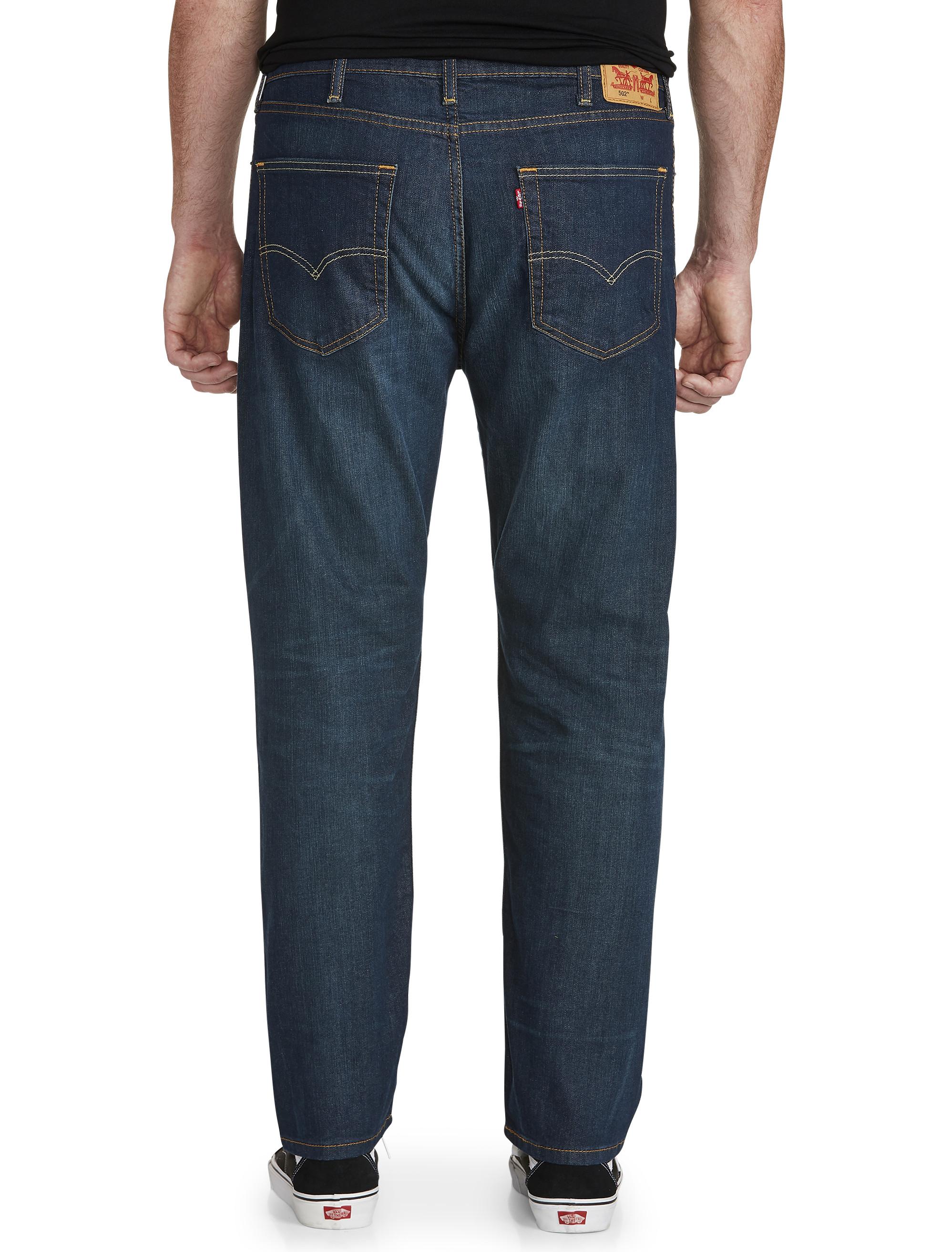 Levi's Denim Big & Tall 502 Taper-fit Stretch Jeans in Blue for Men - Lyst