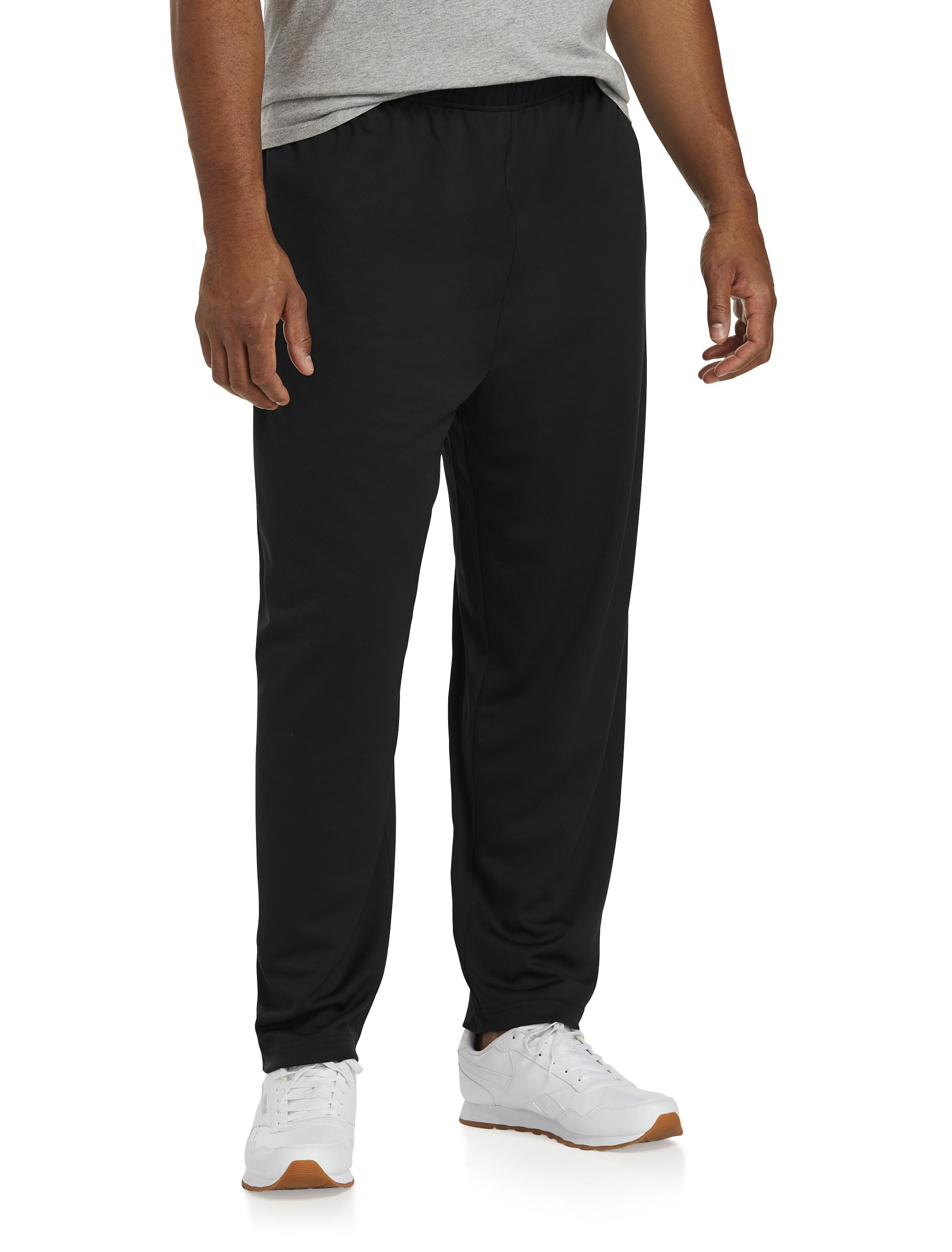 Reebok Big & Tall Speedwick Core Mesh Knit Pants in Black for Men | Lyst