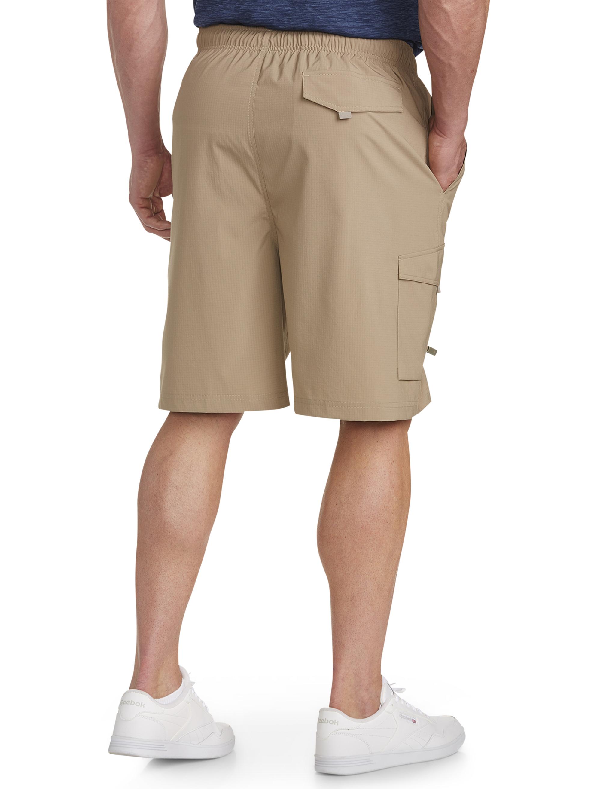 Reebok Big & Tall Speedwick Rip Stop Cargo Shorts in Natural for Men | Lyst