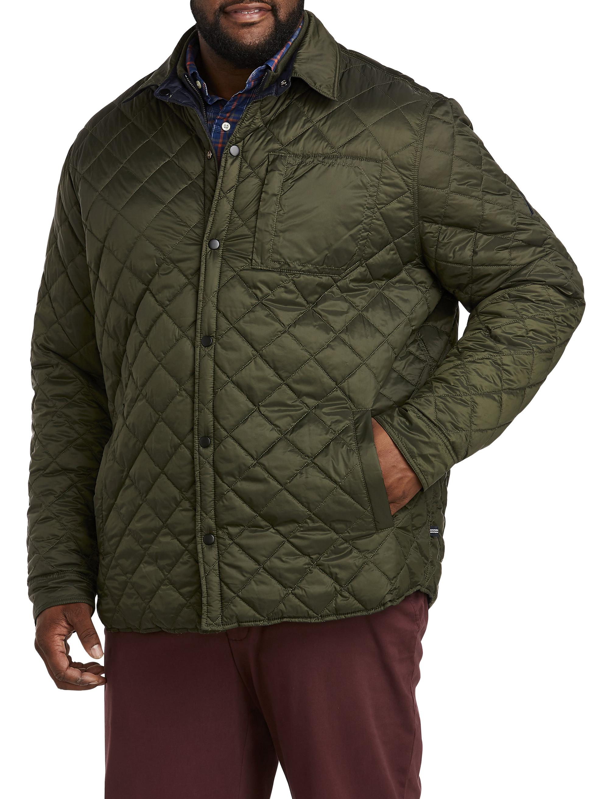Tall Tempasphere Quilted Shirt Jacket 