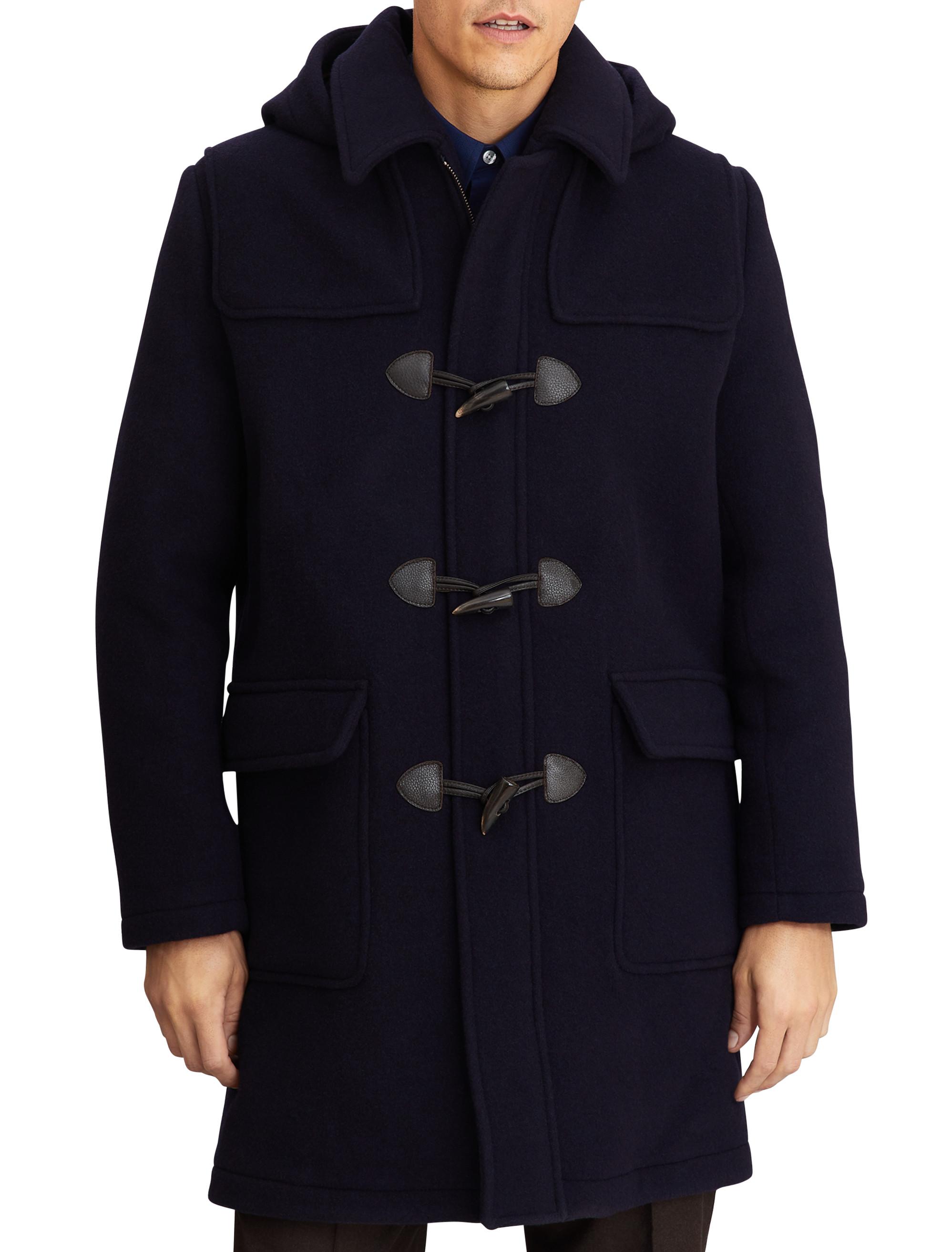 Brooks brothers wool duffle coat Clearance