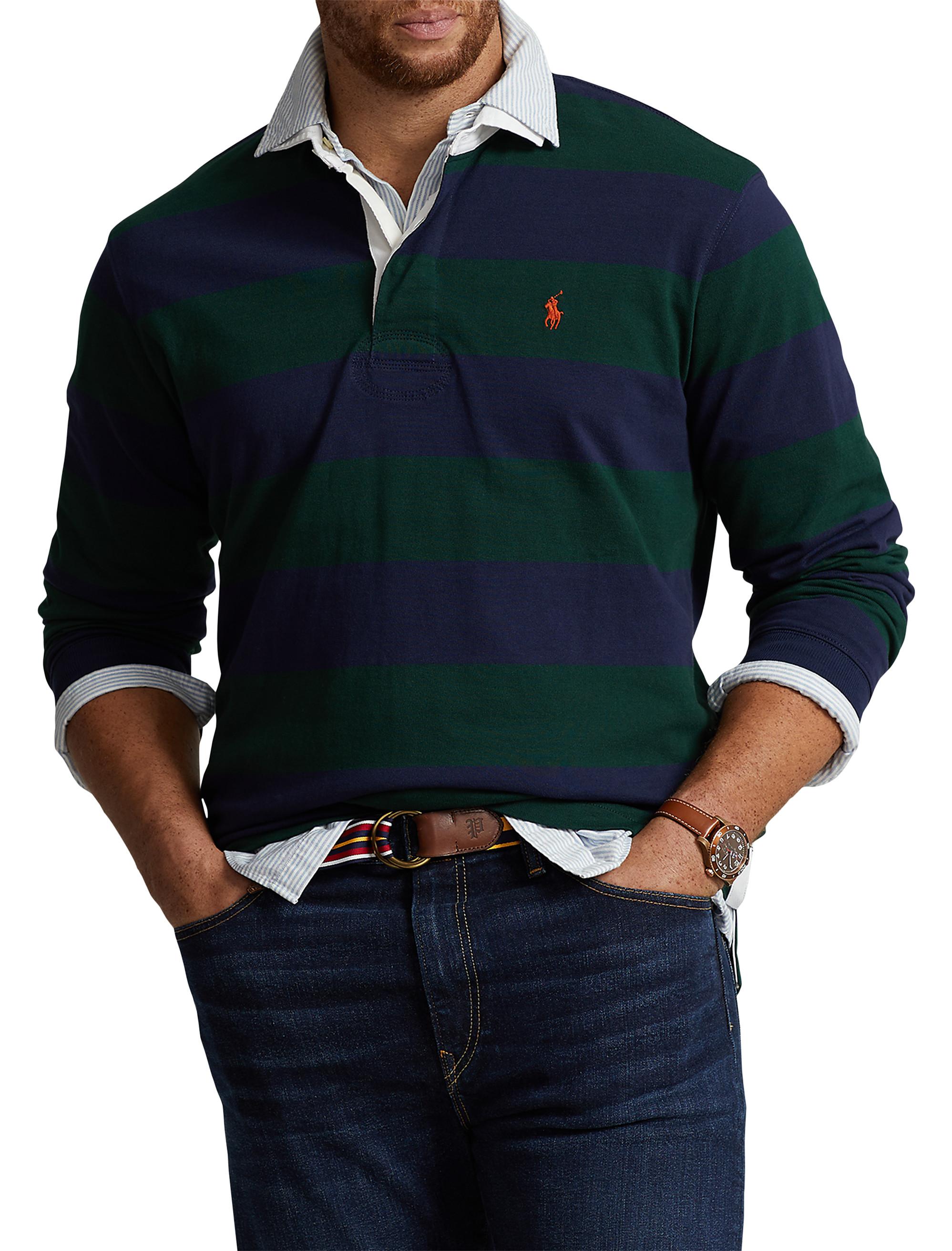 Polo Ralph Lauren Men's Big & Tall Long Sleeve Polo Shirt