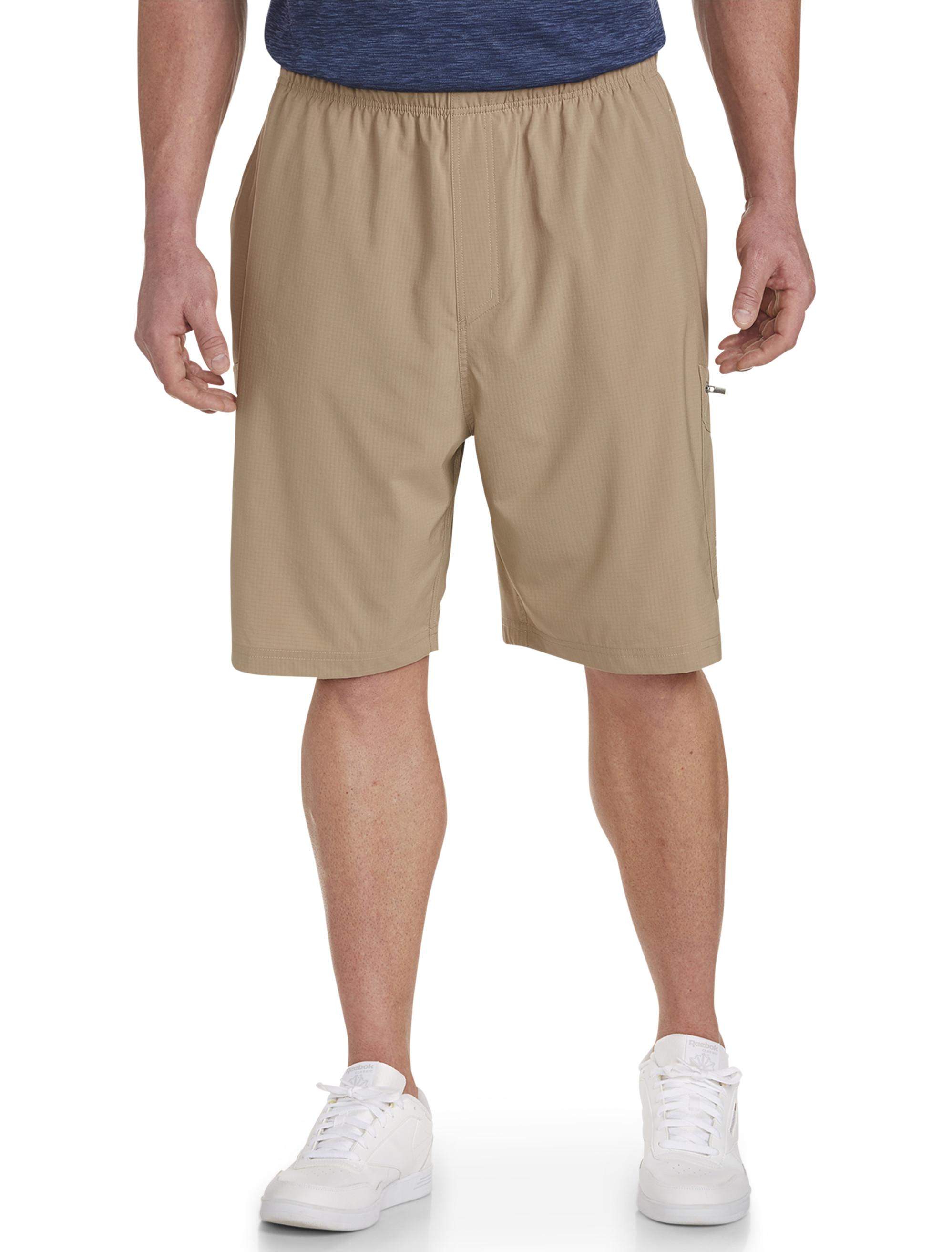 Reebok Big & Tall Speedwick Rip Stop Cargo Shorts in Natural for Men | Lyst