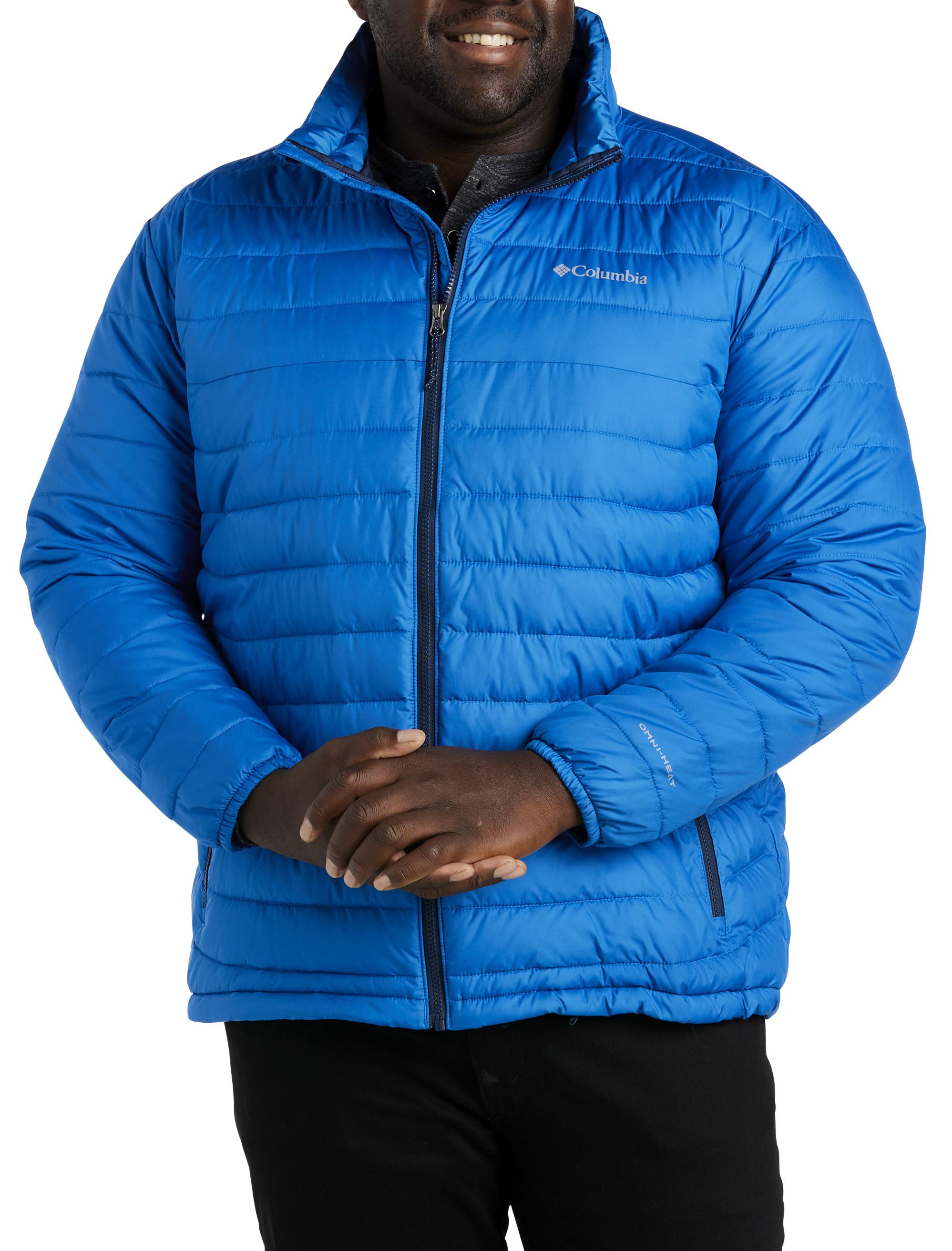 Columbia Big Tall Powder Lite Jacket in Blue for Men Lyst