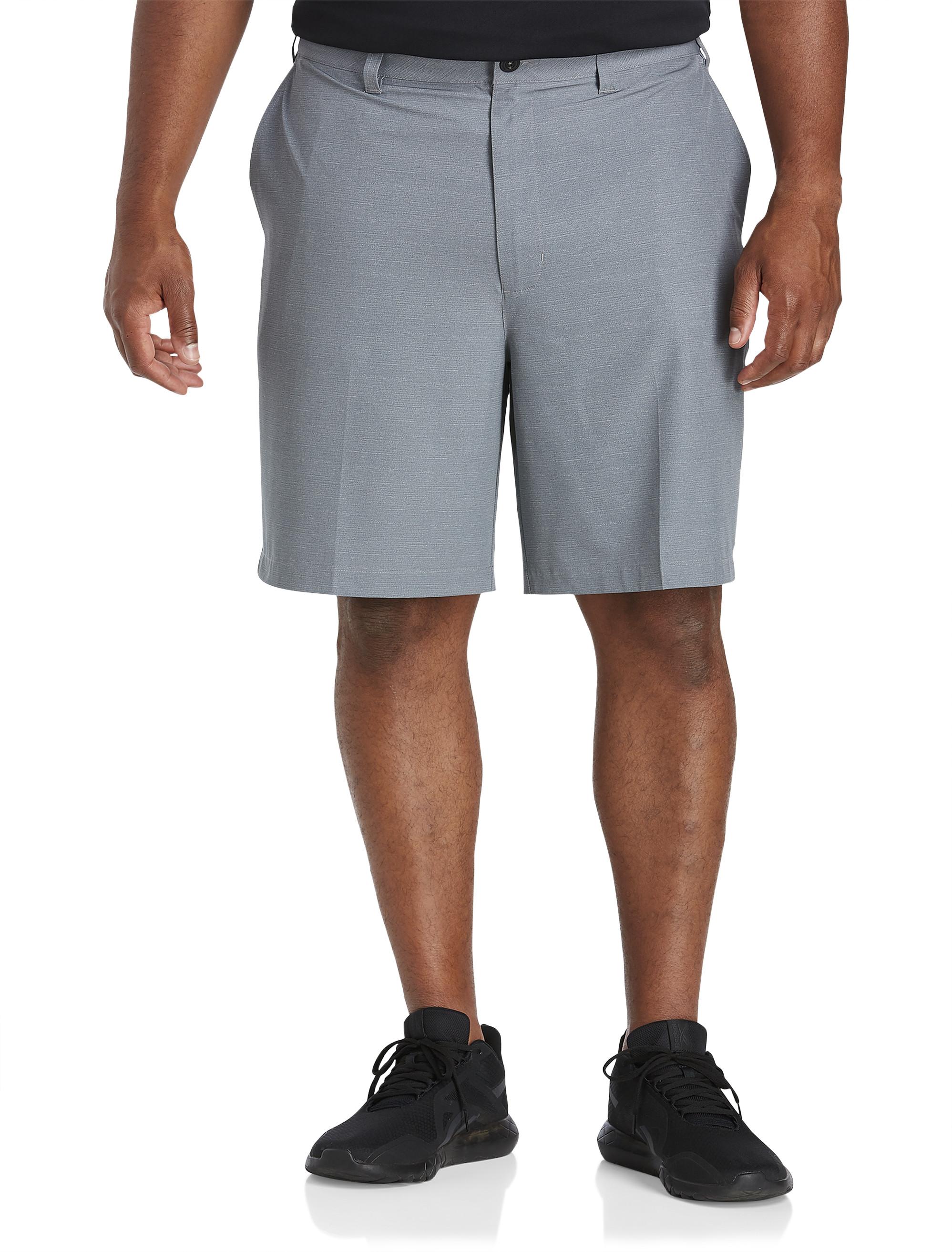 Reebok Synthetic Big & Tall Golf Speedwick Broken Stripe Shorts in Black  Grey (Gray) for Men | Lyst