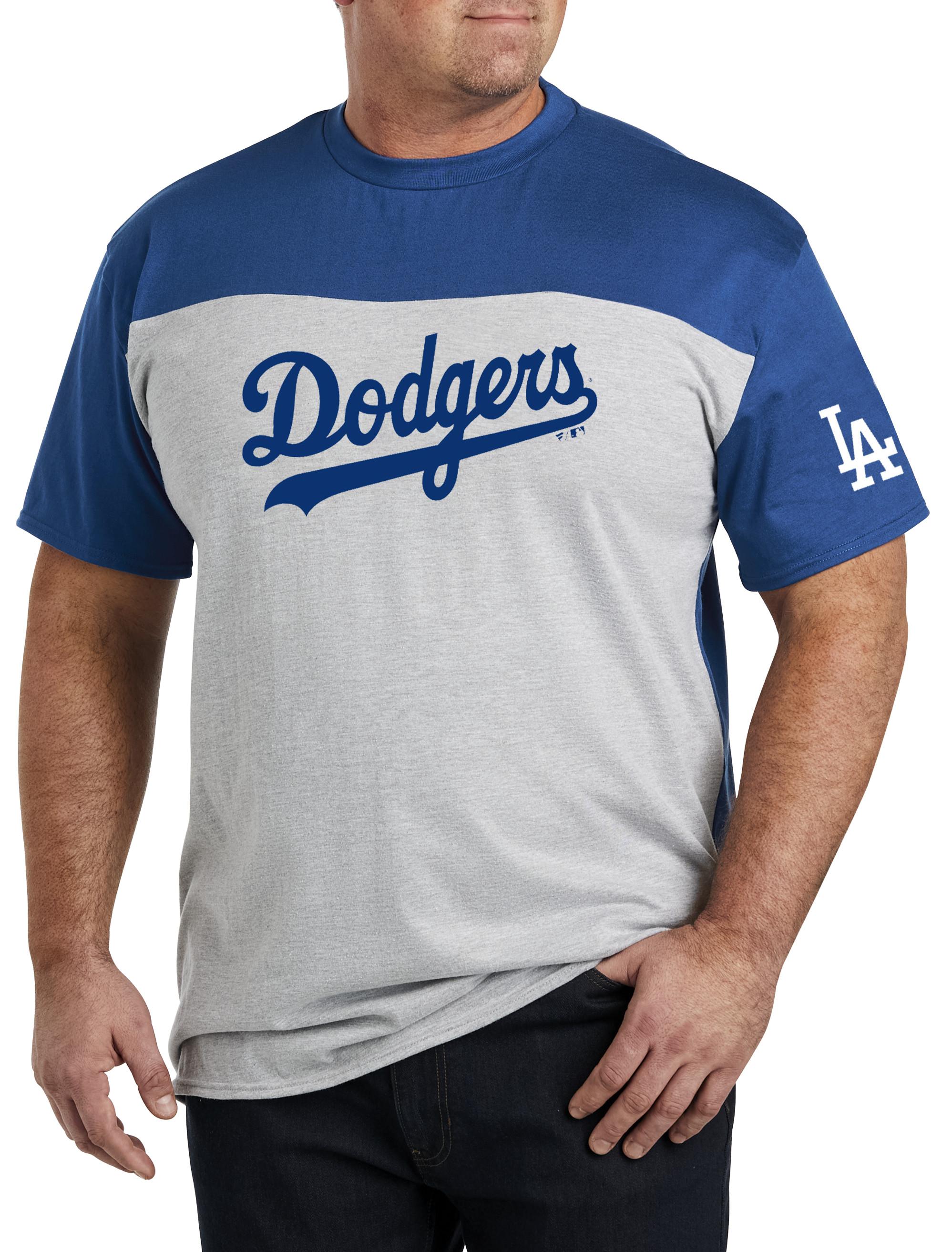 MLB Big & Tall Colorblock T-shirt in Blue for Men | Lyst