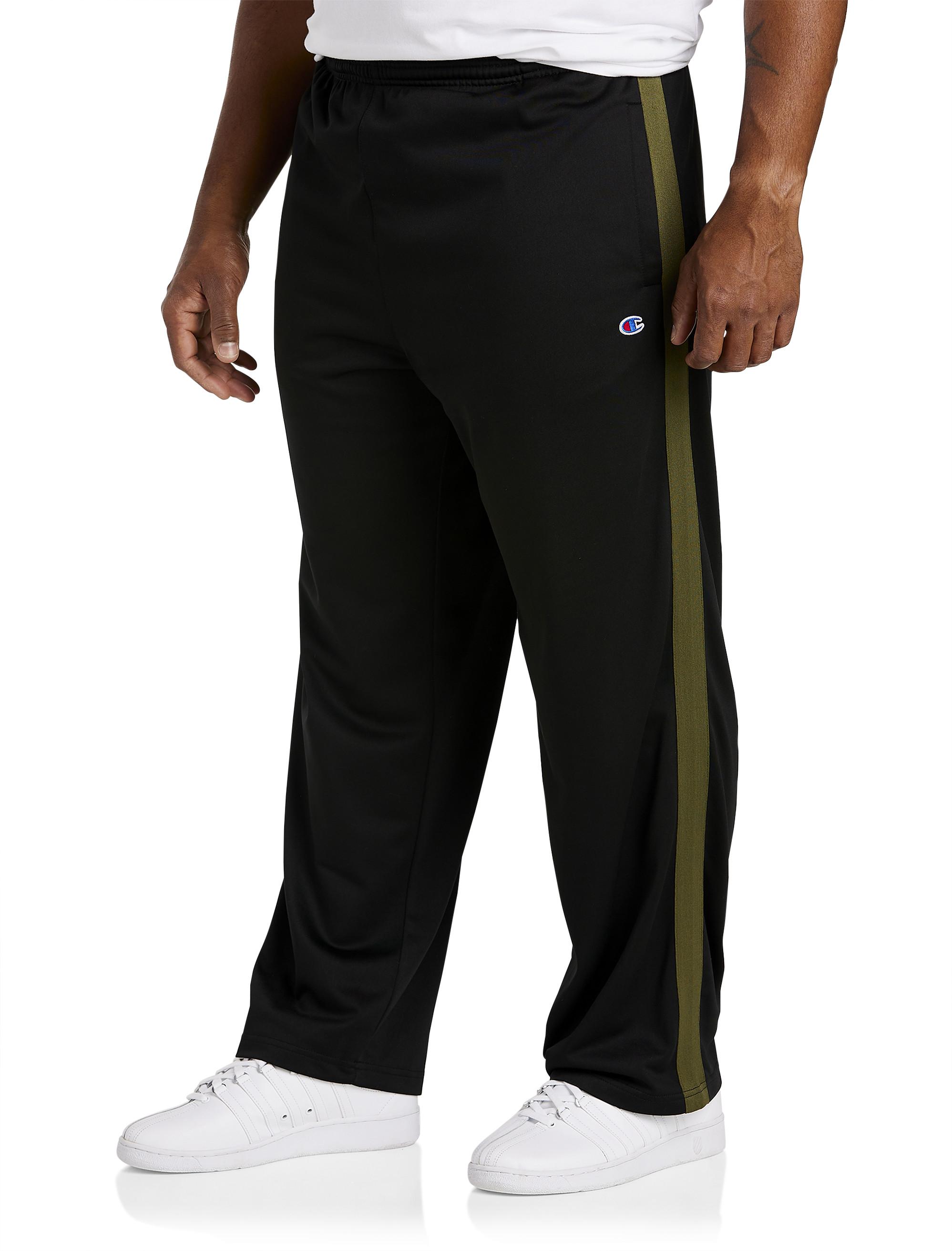 Champion Big & Tall Game Day Track Pants in Black for Men | Lyst