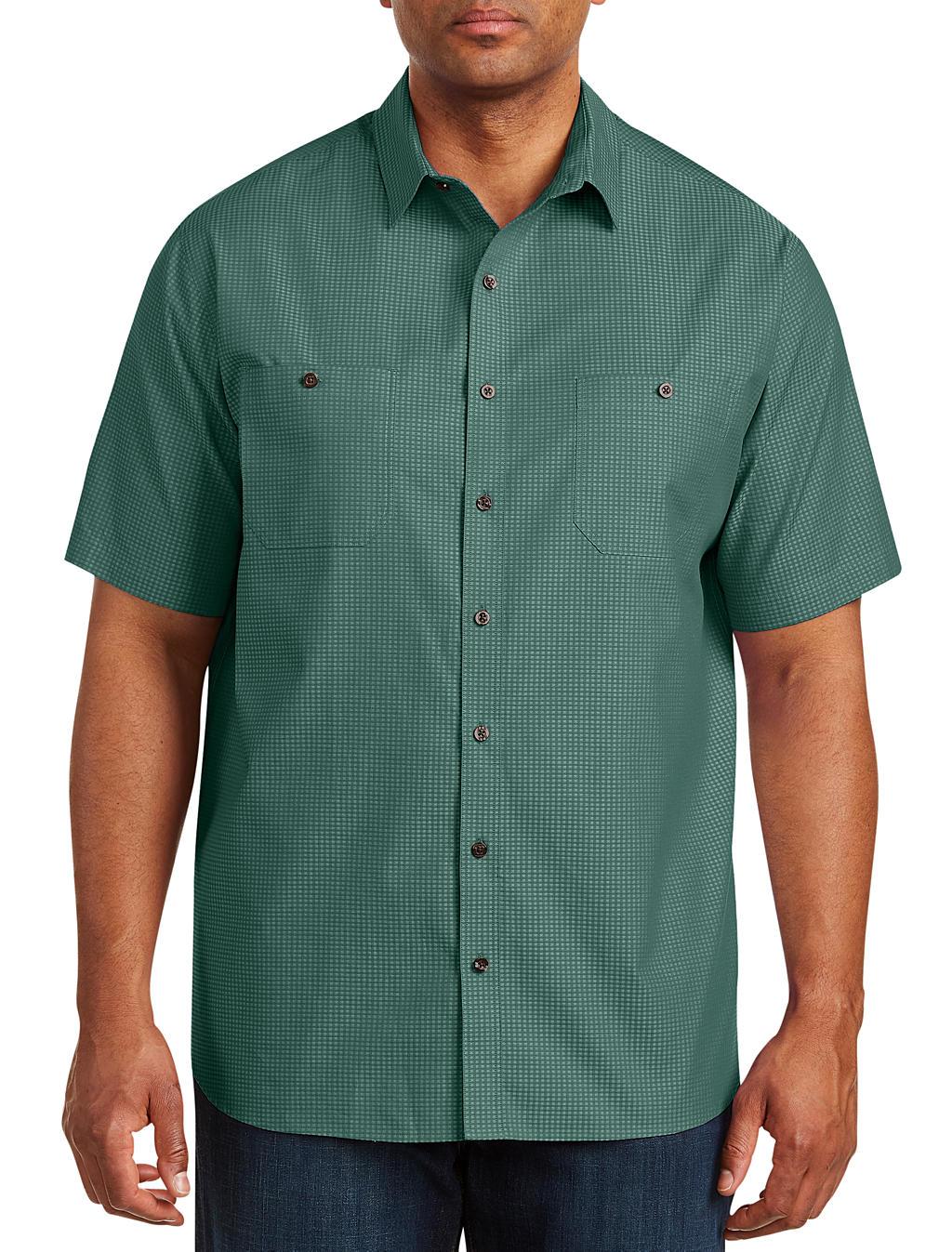 big and tall green dress shirt Amazon.com: Yuyapu Big and Tall Button up Shirts for Men Causal Shirts  Short Sleeve Army Green : Clothing, Shoes & Jewelry