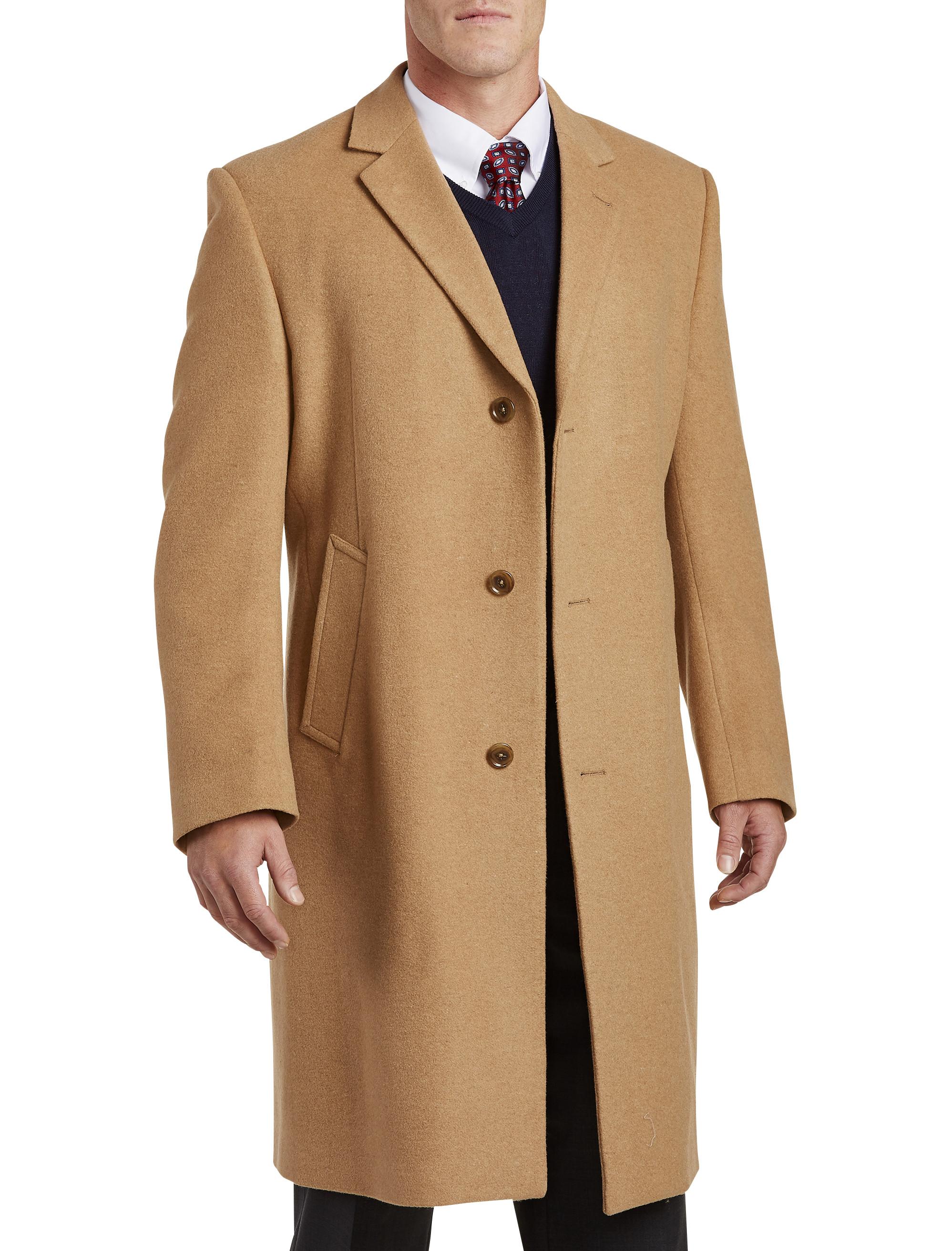 overcoats big and tall