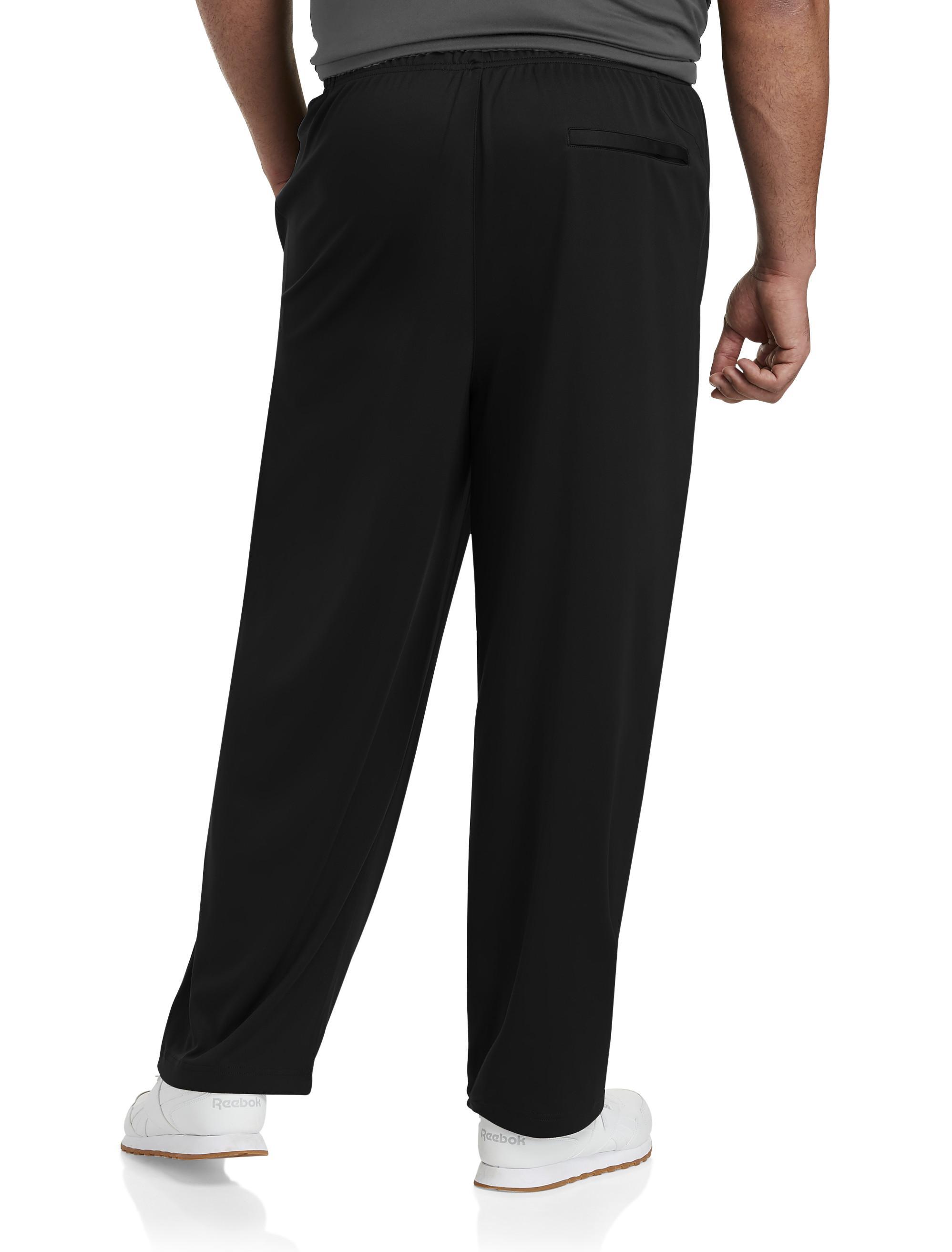 Reebok Big & Tall Speedwick Double Knit Pants in Black for Men | Lyst