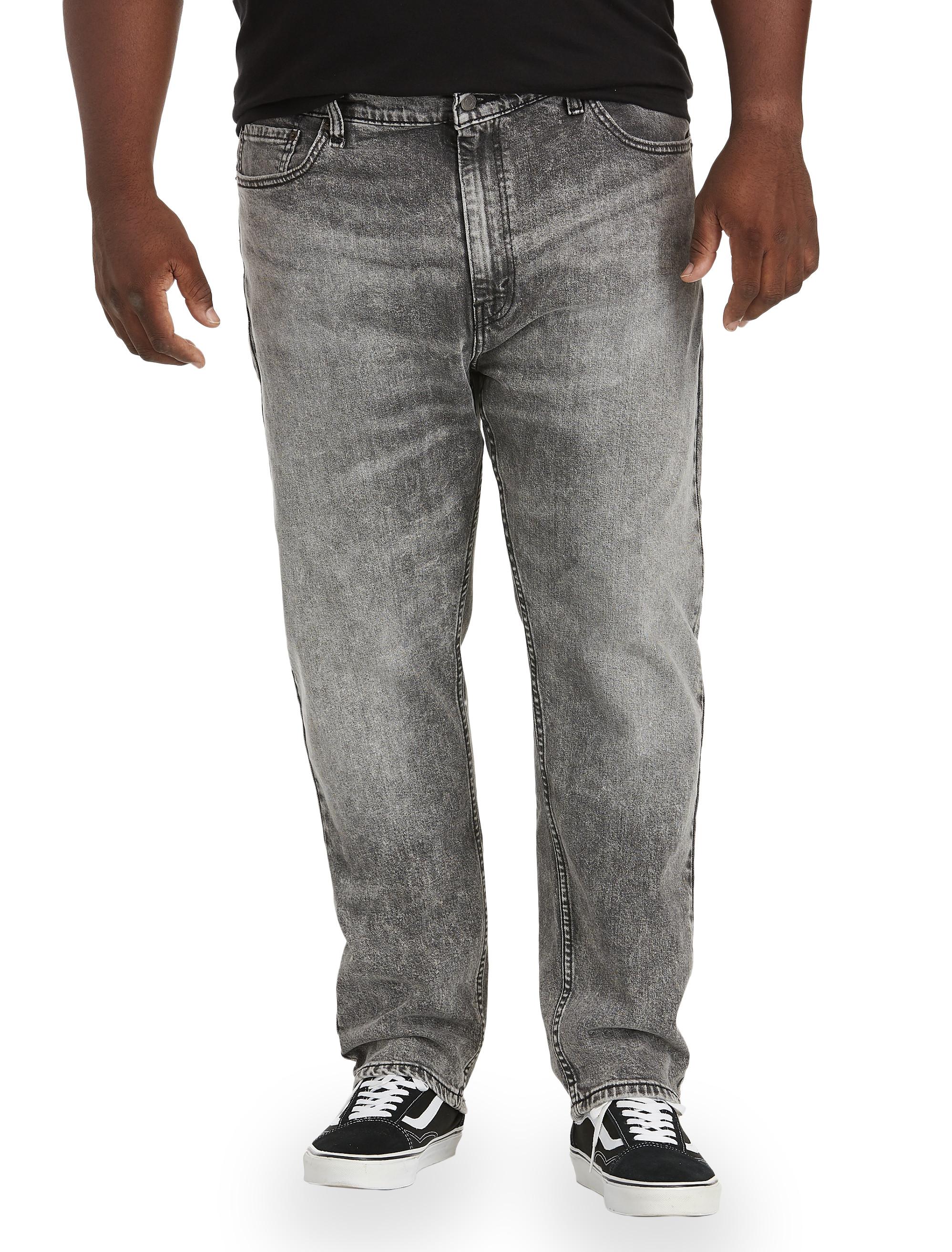 Levi's Denim Big \u0026 Tall 502 Flex Eco Performance Taper-fit Jeans in Gray  for Men | Lyst