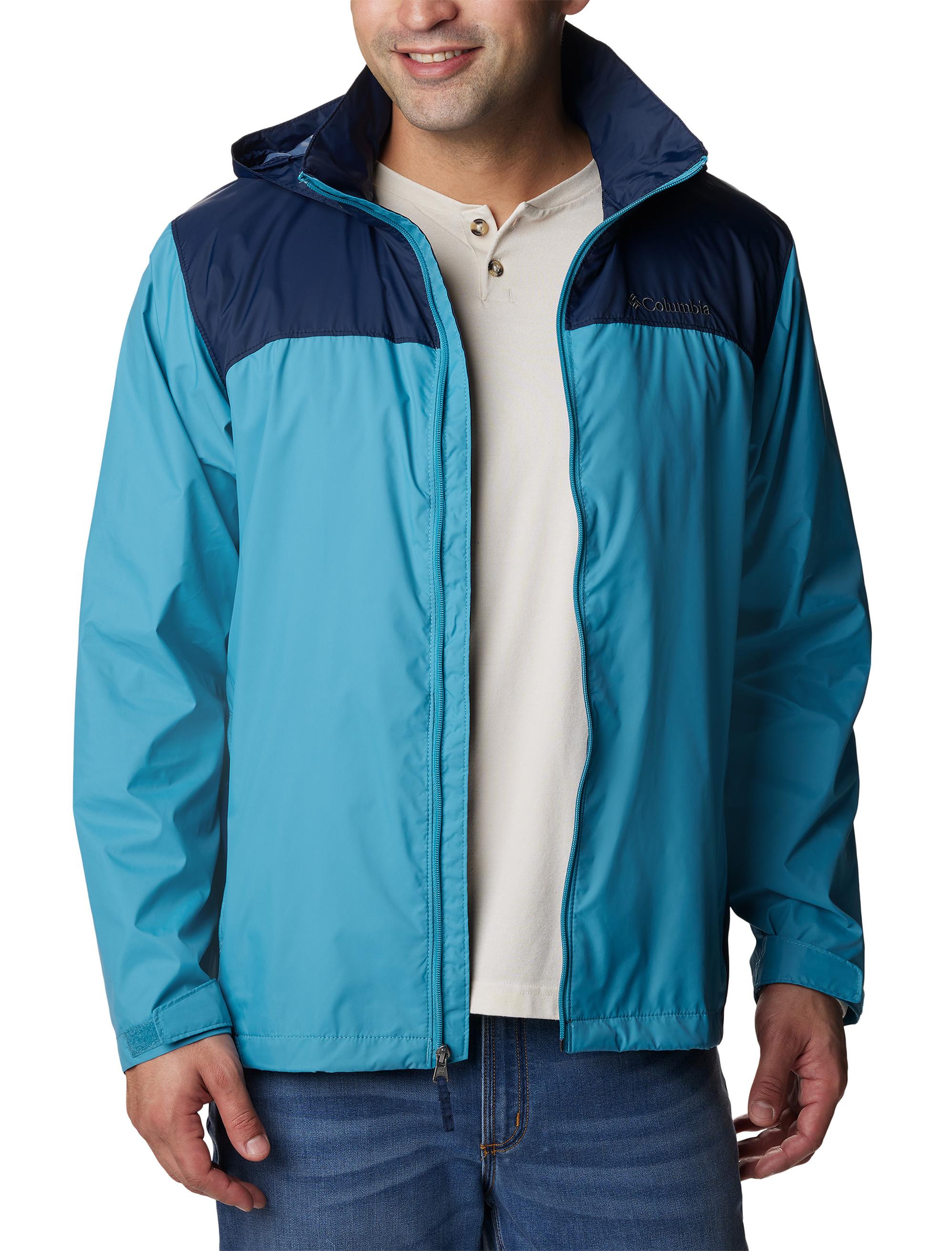 Columbia Big & Tall Waterproof Glennaker Lake Rain Jacket in Blue for Men |  Lyst
