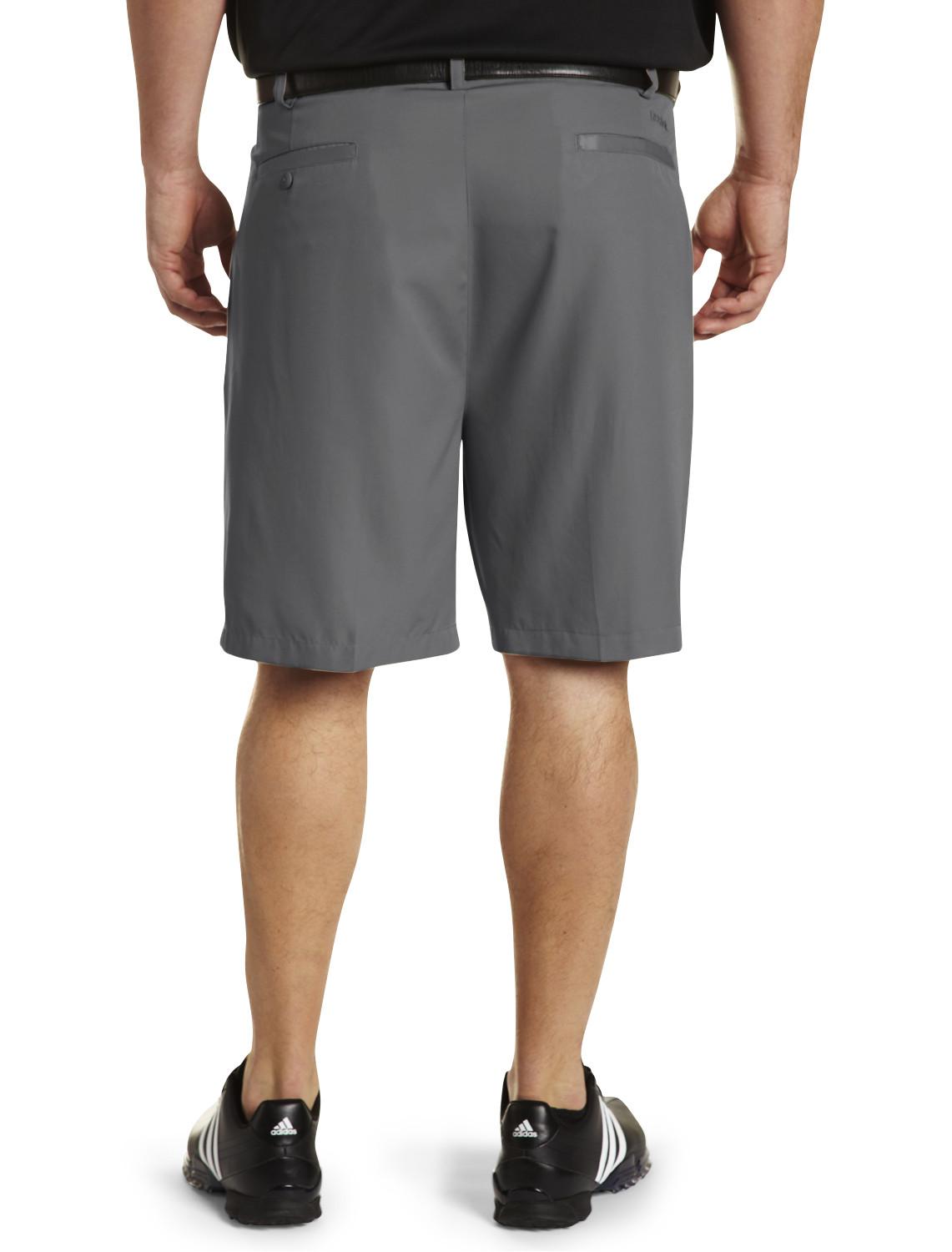 Reebok Big & Tall Golf Speedwick Continuous Comfort Pleated Shorts in Grey  (Gray) for Men | Lyst