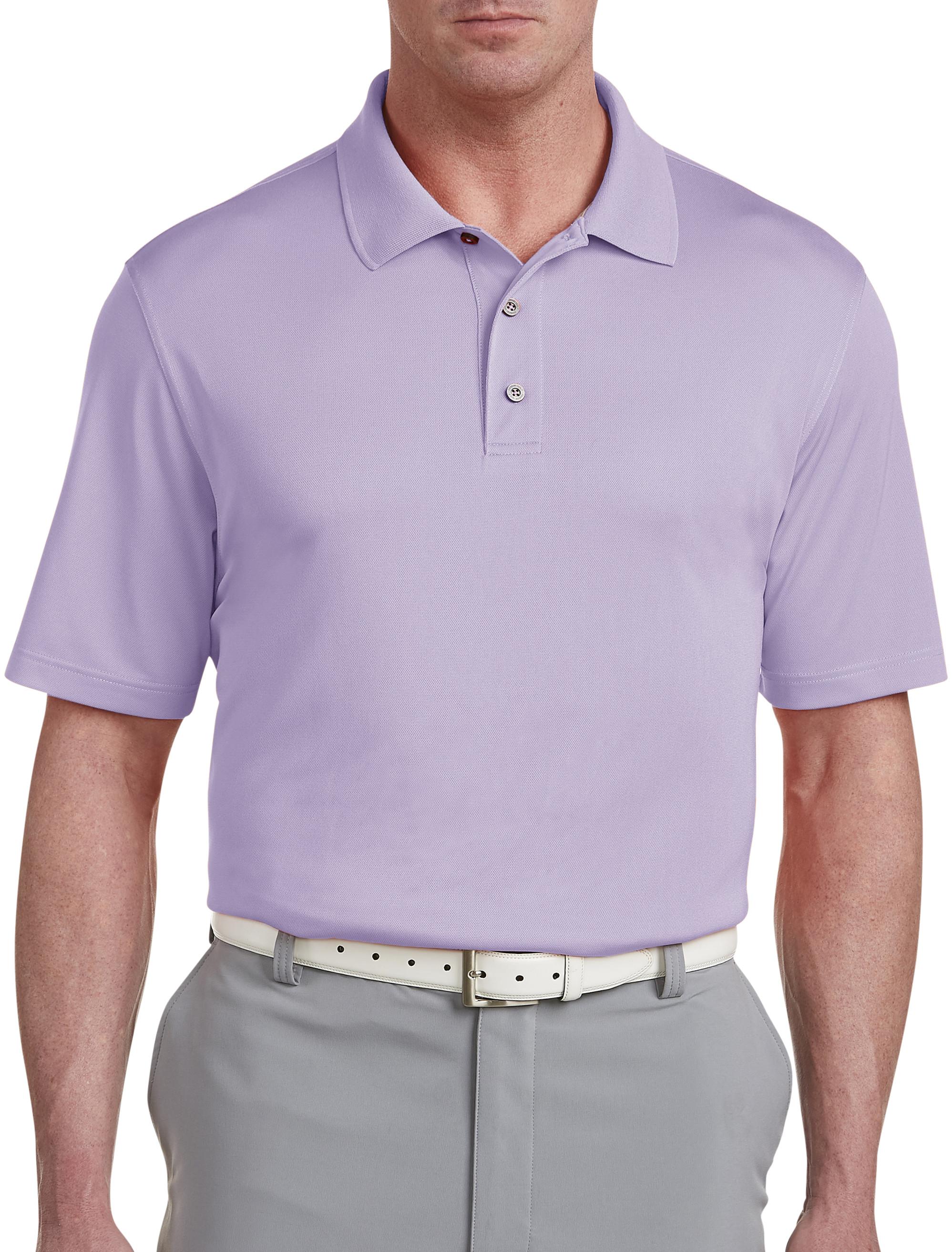 Reebok Synthetic Big & Tall Golf Speedwick Polo Shirt in Purple for Men |  Lyst
