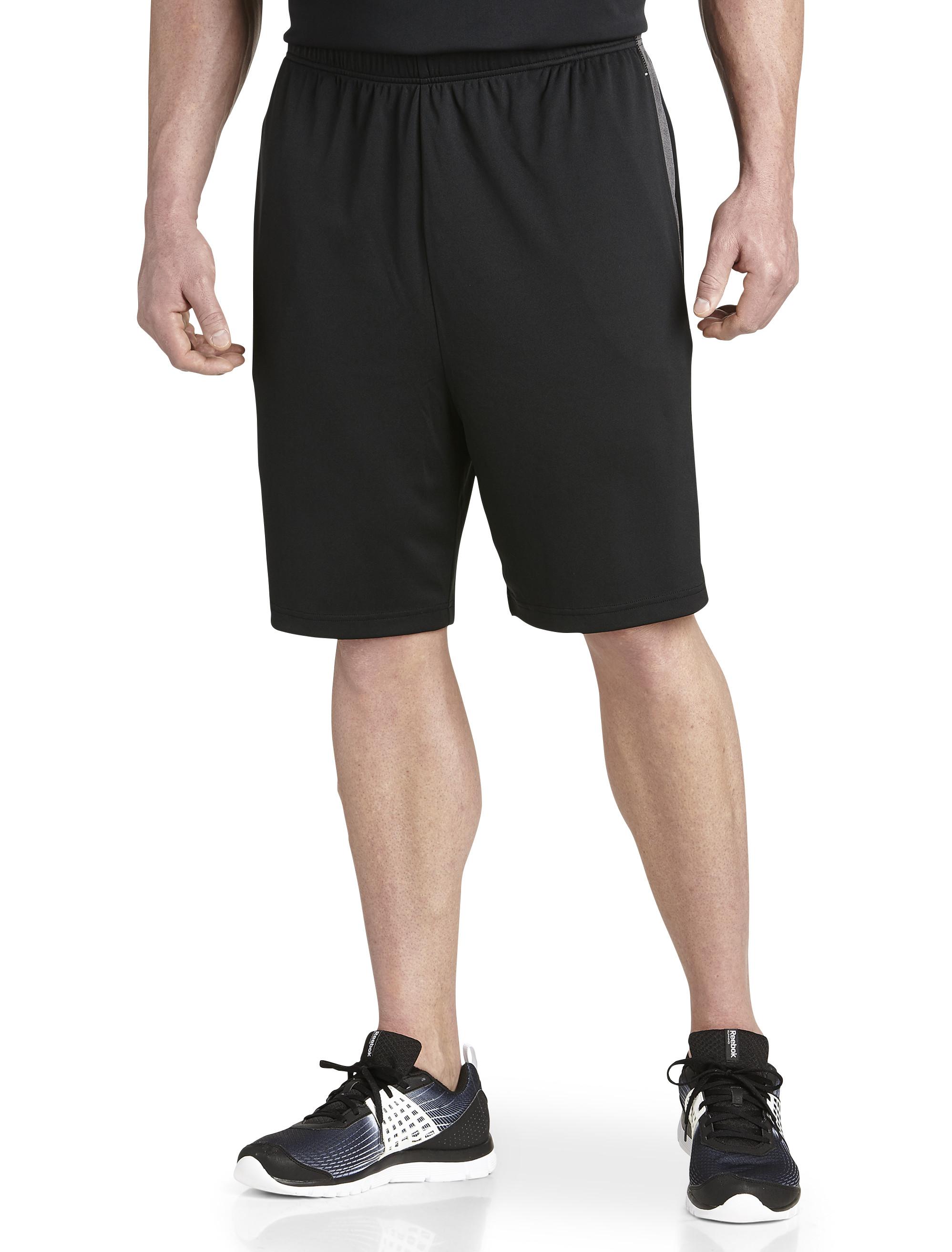 Reebok Big & Tall Speedwick Tech Athletic Shorts in Black for Men | Lyst